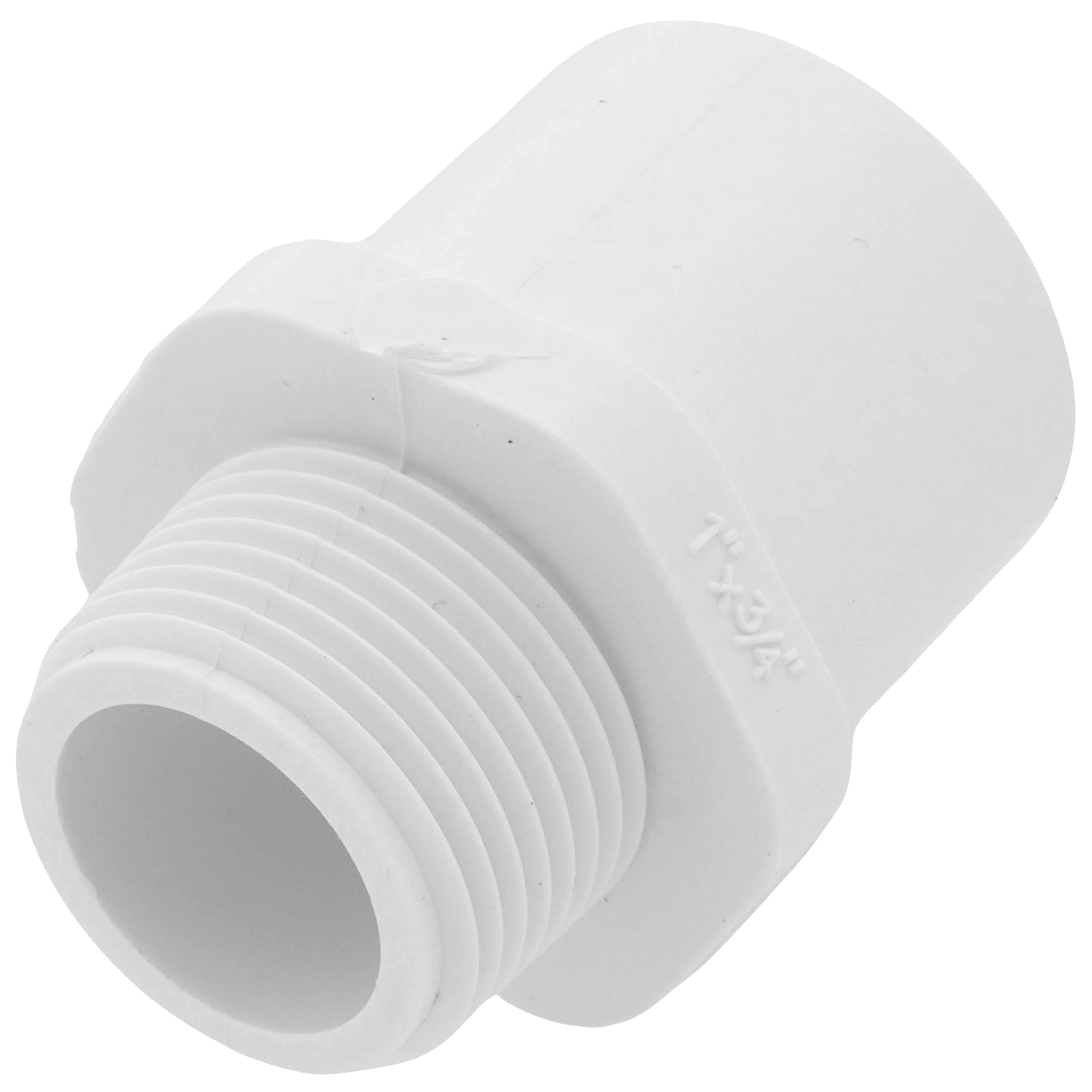 SPEARS VALVES 461-131 Male Adapter, Spigot x MPT, 1 x 3/4 Size, PVC | BU6WGA
