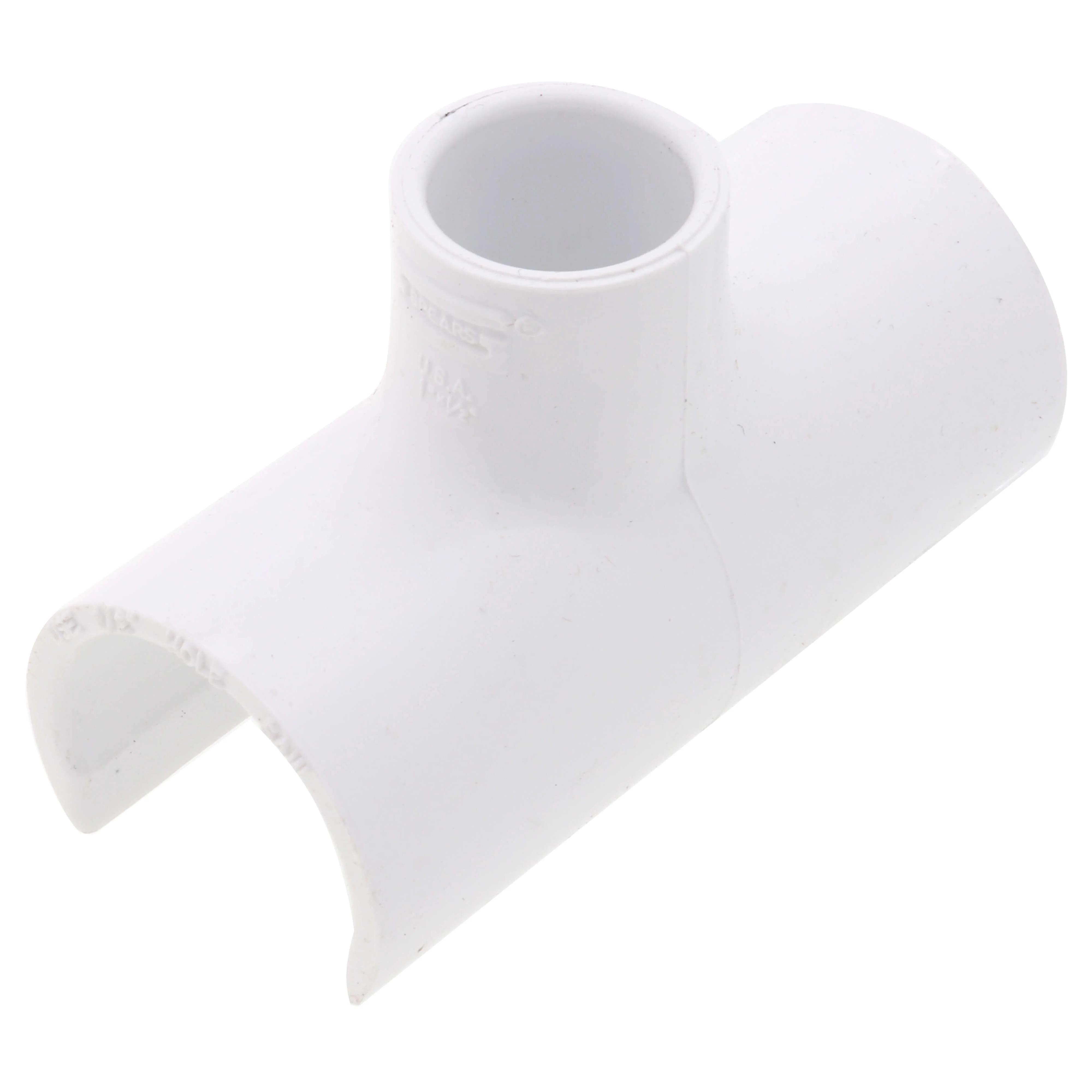 SPEARS VALVES 463-130 Saddle, OD x Socket, Schedule 40, 1 x 1/2 Size, PVC | BU6WGM