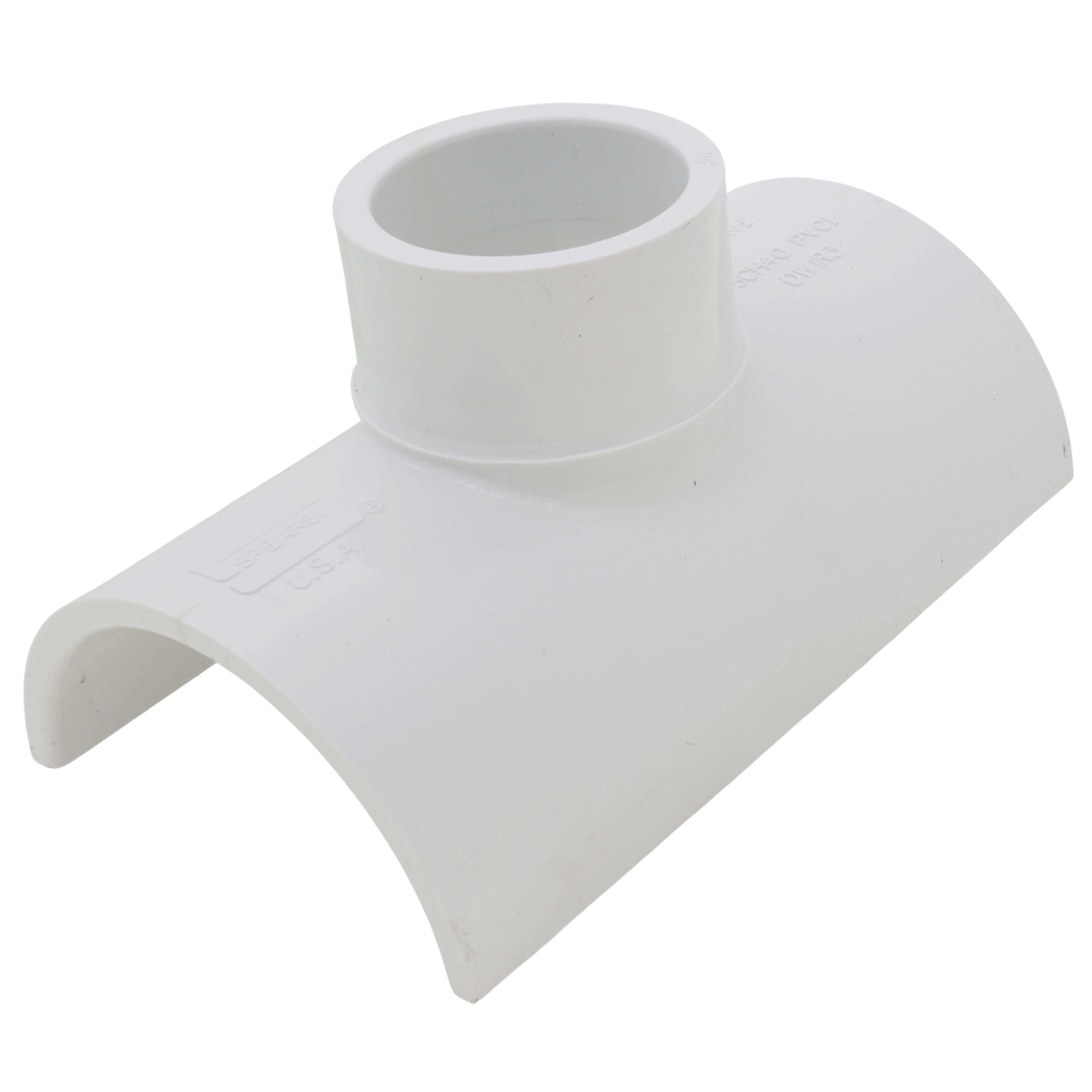 SPEARS VALVES 463-337 Reducer Saddle, OD x Socket, Schedule 40, 3 x 1-1/2 Size, PVC | BU6WGT