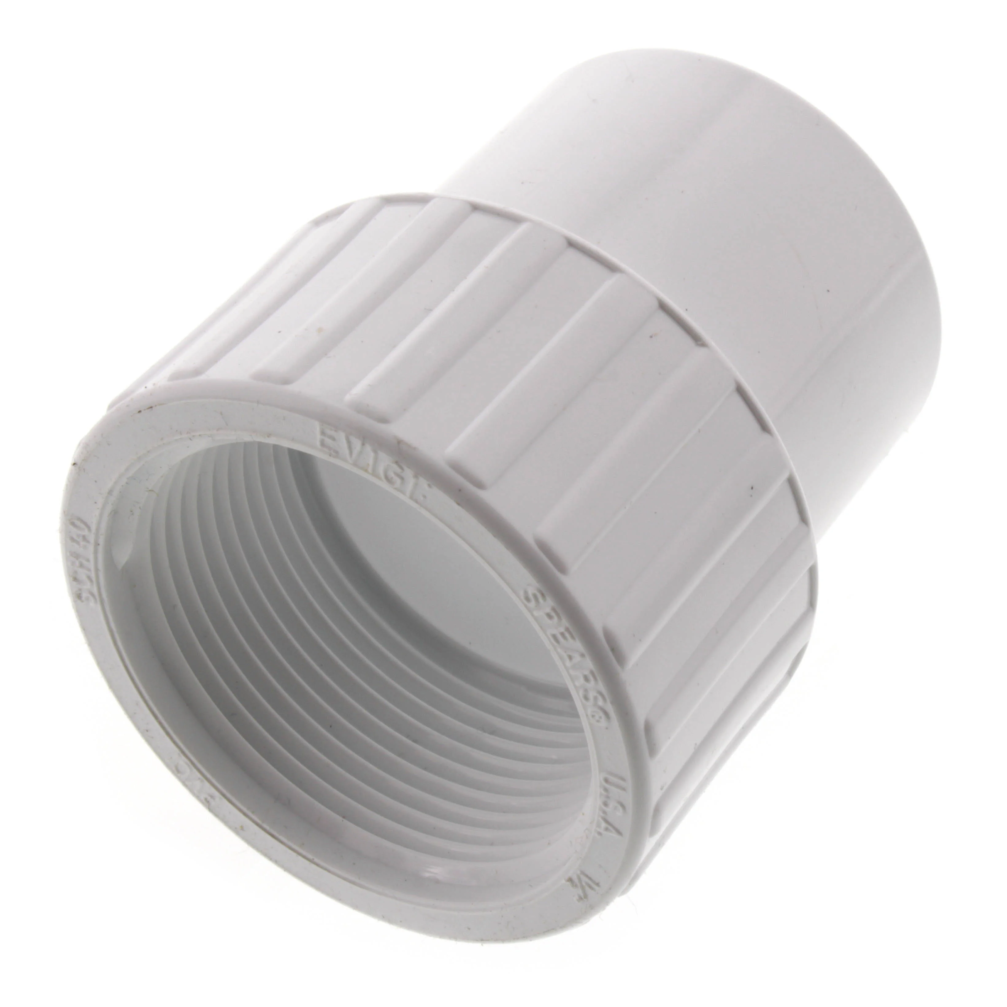 SPEARS VALVES 478-015 Spigot Female Adapter, Spigot x FPT, 1-1/2 Size, PVC | BU7LEE