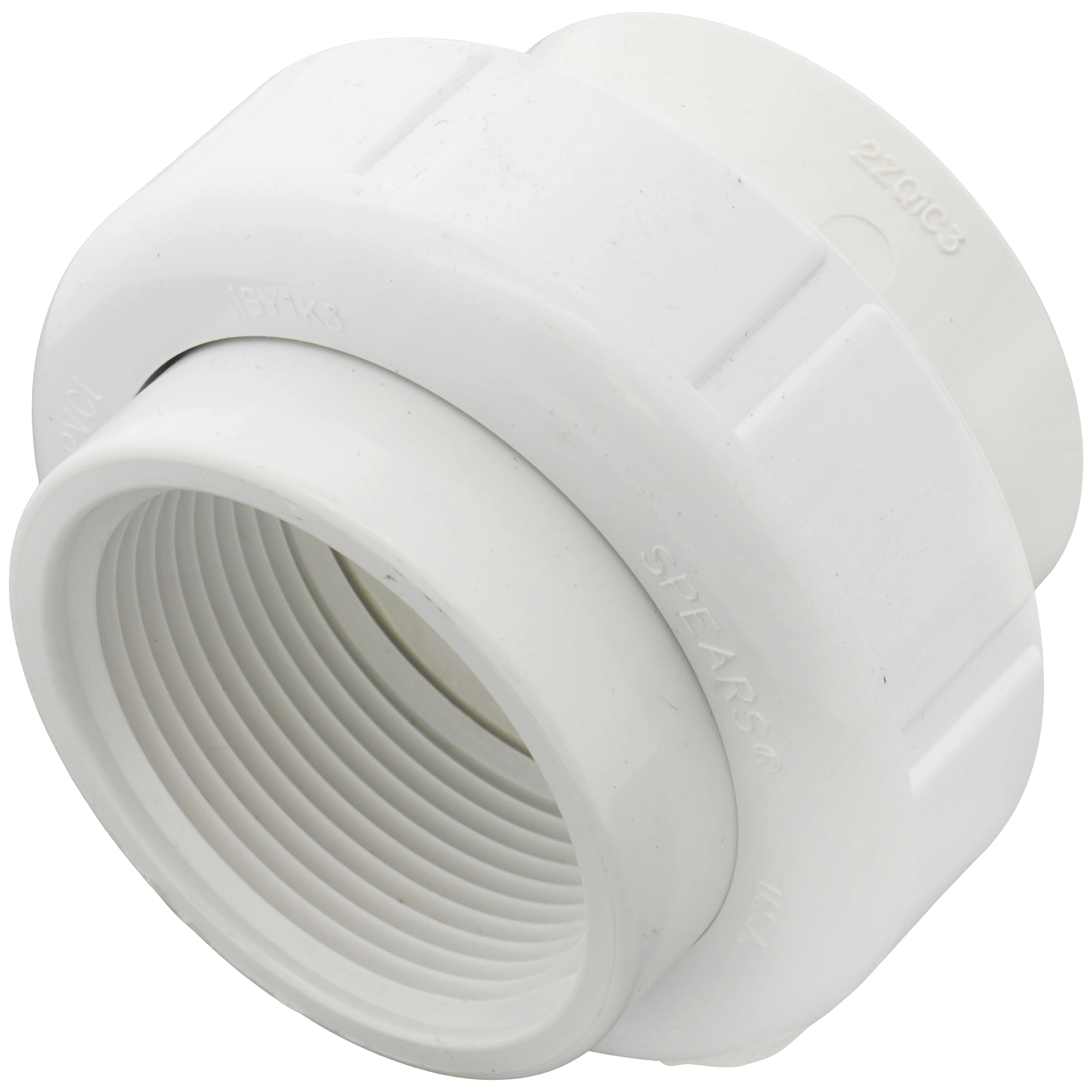 SPEARS VALVES 498-015 Union, FPT x FPT, EPDM, 1-1/2 Size, PVC | BU7MXU