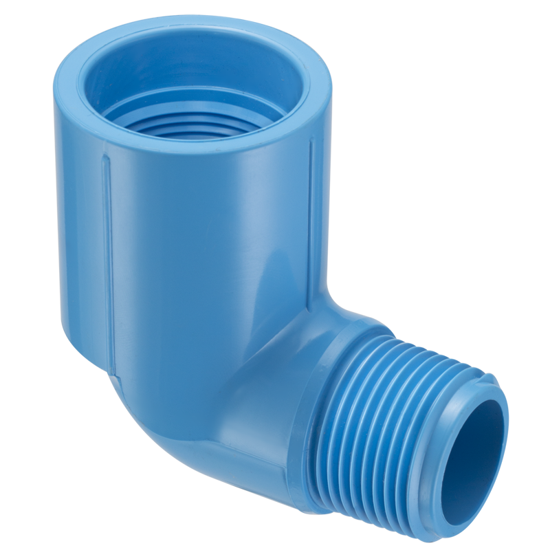 SPEARS VALVES 591-010-4A Swing Joint 90 Deg. Elbow, FBT x MPT, 1 Size, PVC | BU7KLA