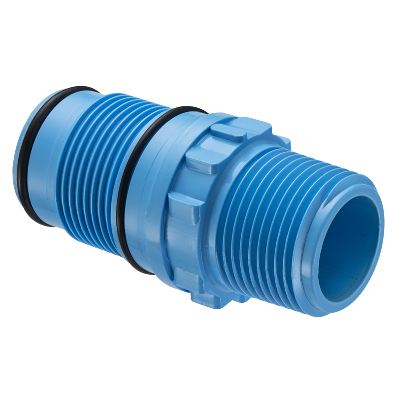 SPEARS VALVES 596-010-4AR Swing Joint Inlet Adapter, MPT x MBT, With O Ring, 1 Size, PVC | BU6YVZ