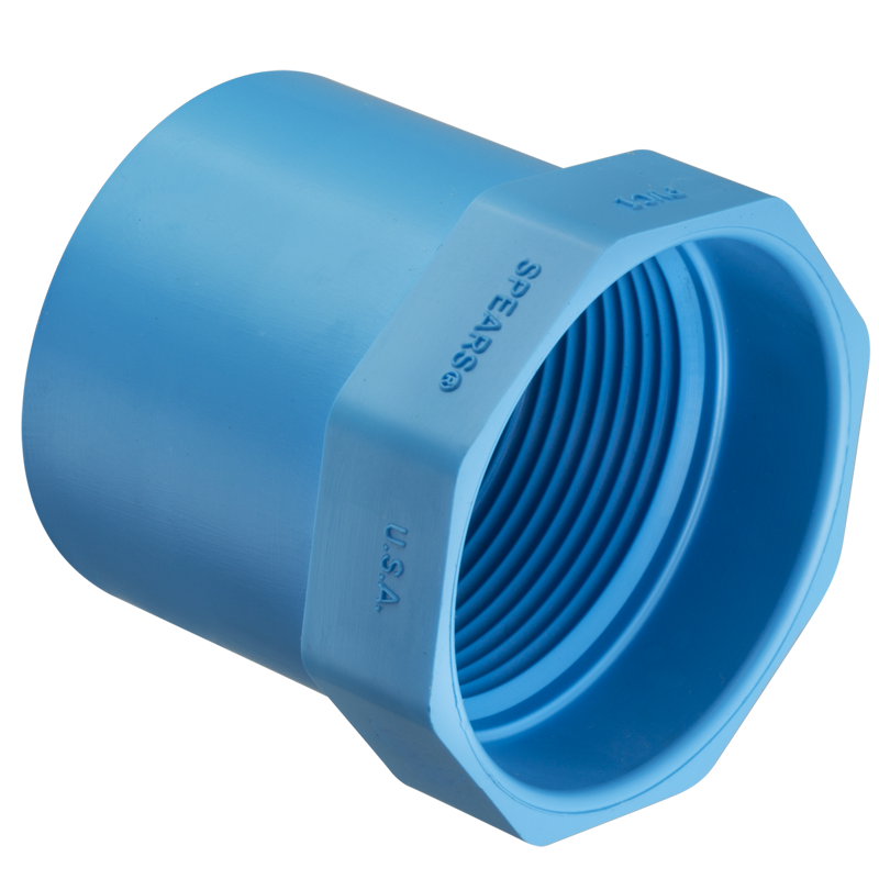 SPEARS VALVES 598-168-26 Swing Joint Reducer Bushing, Spigot x FBT, 1-1/4 x 1 Size, PVC | BU6YWD
