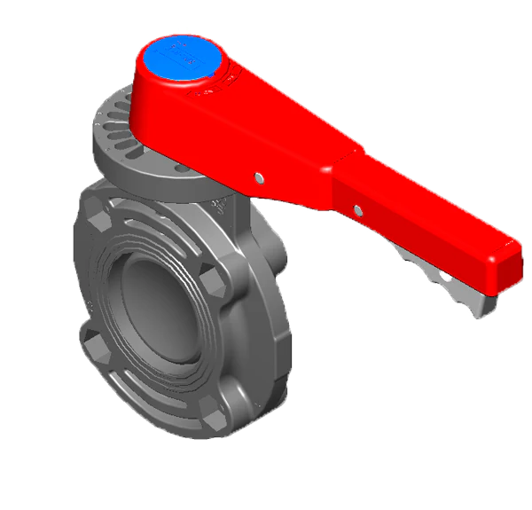 SPEARS VALVES 721301-030C Butterfly Valve, Buna, 3 Inch Size, CPVC | CB8GNC