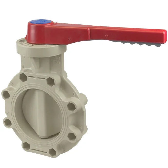 SPEARS VALVES 723321-100P Butterfly Valve, FKM Gear Operator, 10 Inch Size, Polypropylene | BZ9LQX