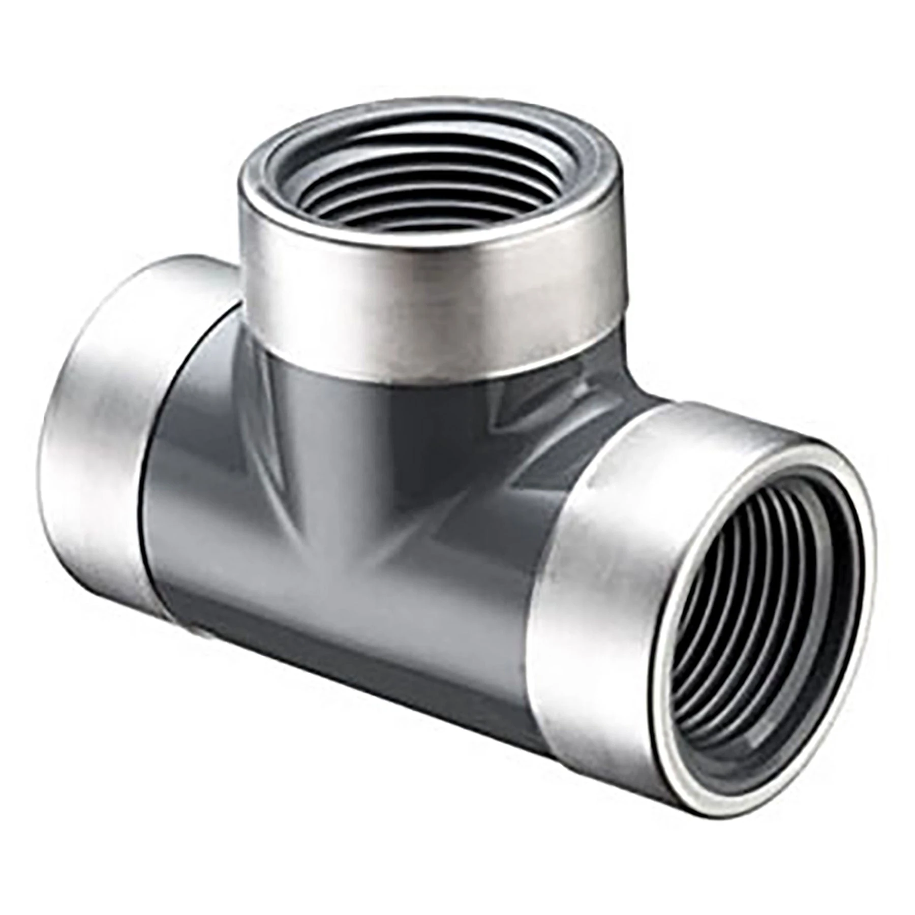SPEARS VALVES 805-003SR Special Reinforced Tee, 3/8 Size, FPT, Schedule 80, PVC | BU6ZZT