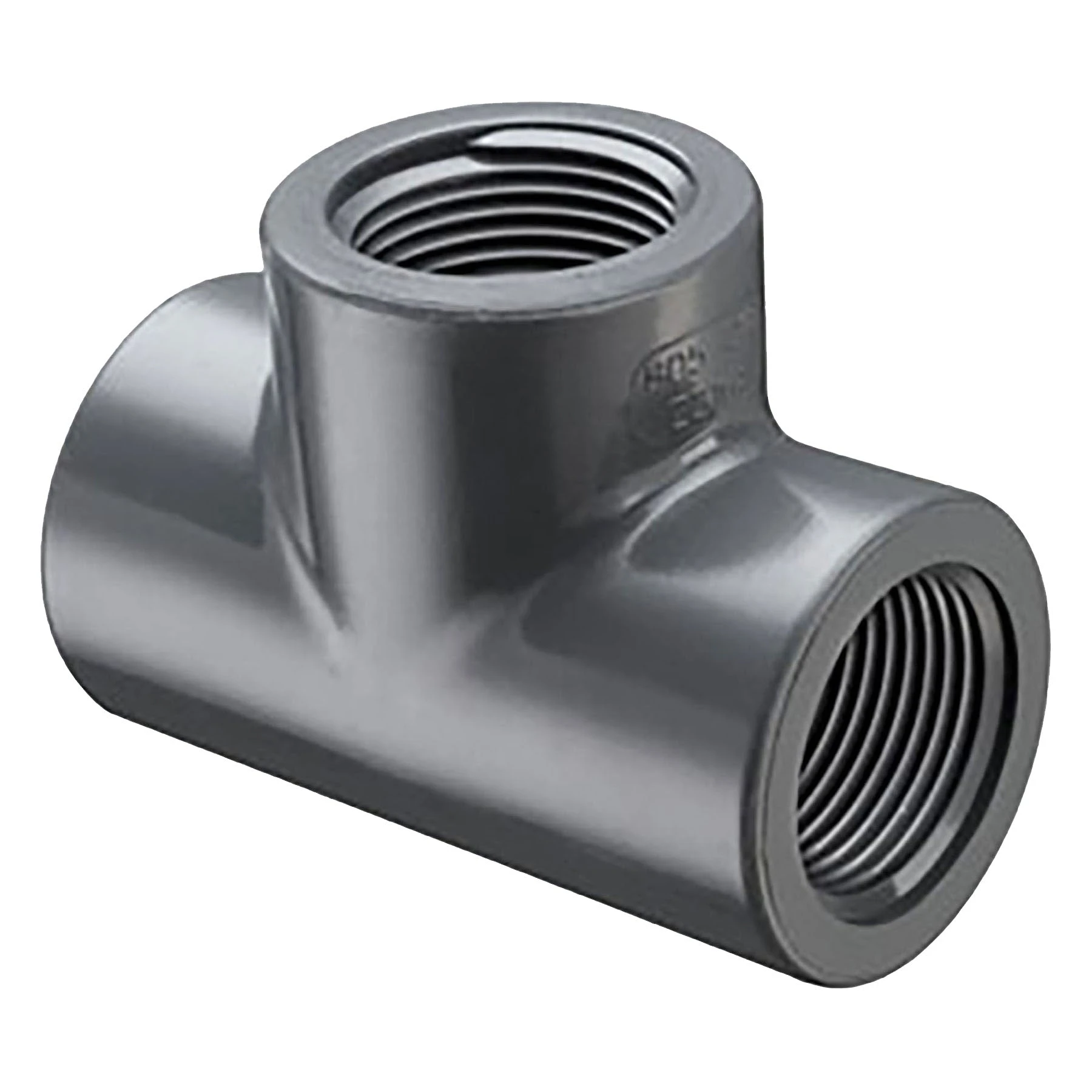 SPEARS VALVES 805-005 Tee, FPT, Schedule 80, 1/2 Size, PVC | BU7JAW