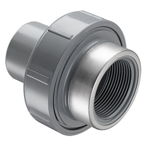 SPEARS VALVES 8059-005CSR Special Reinforced Union, Socket x FPT, FKM, 1/2 Size, CPVC | BU7ACY