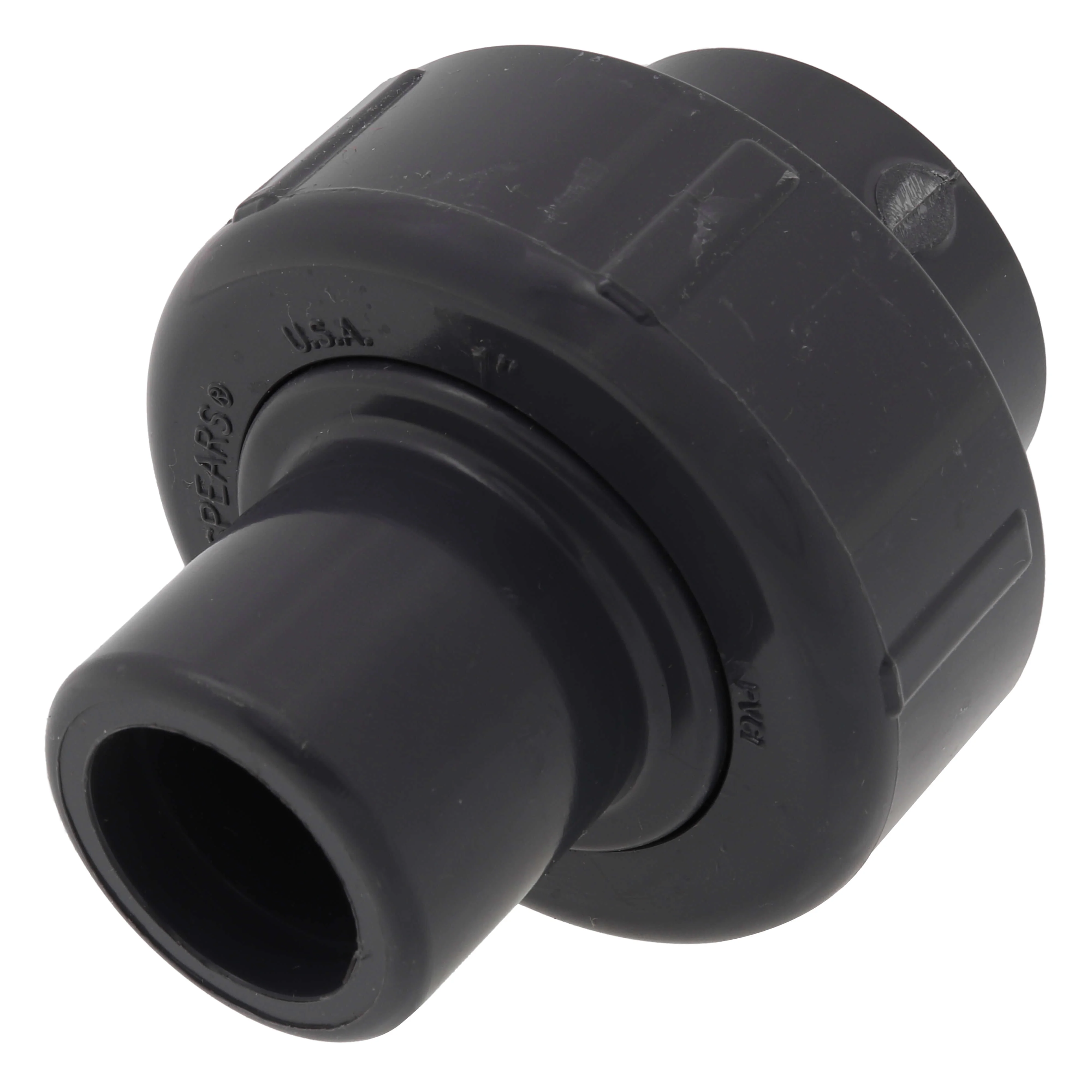 SPEARS VALVES 8056-010 Union, Socket x Spigot, FKM, 1 Size, PVC | BU7ABH