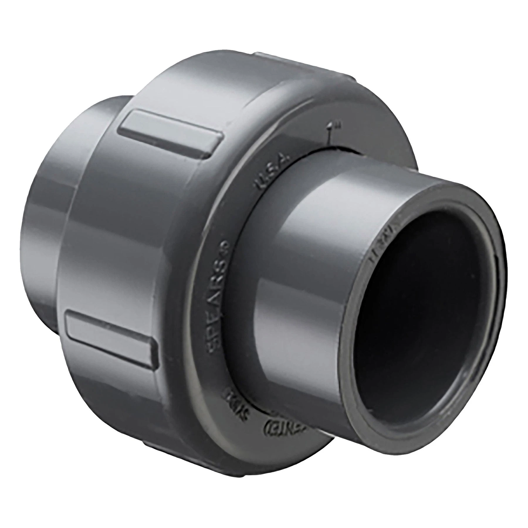 SPEARS VALVES 8059-005 Union, Socket x FPT, FKM, 1/2 Size, PVC | BU7ADT