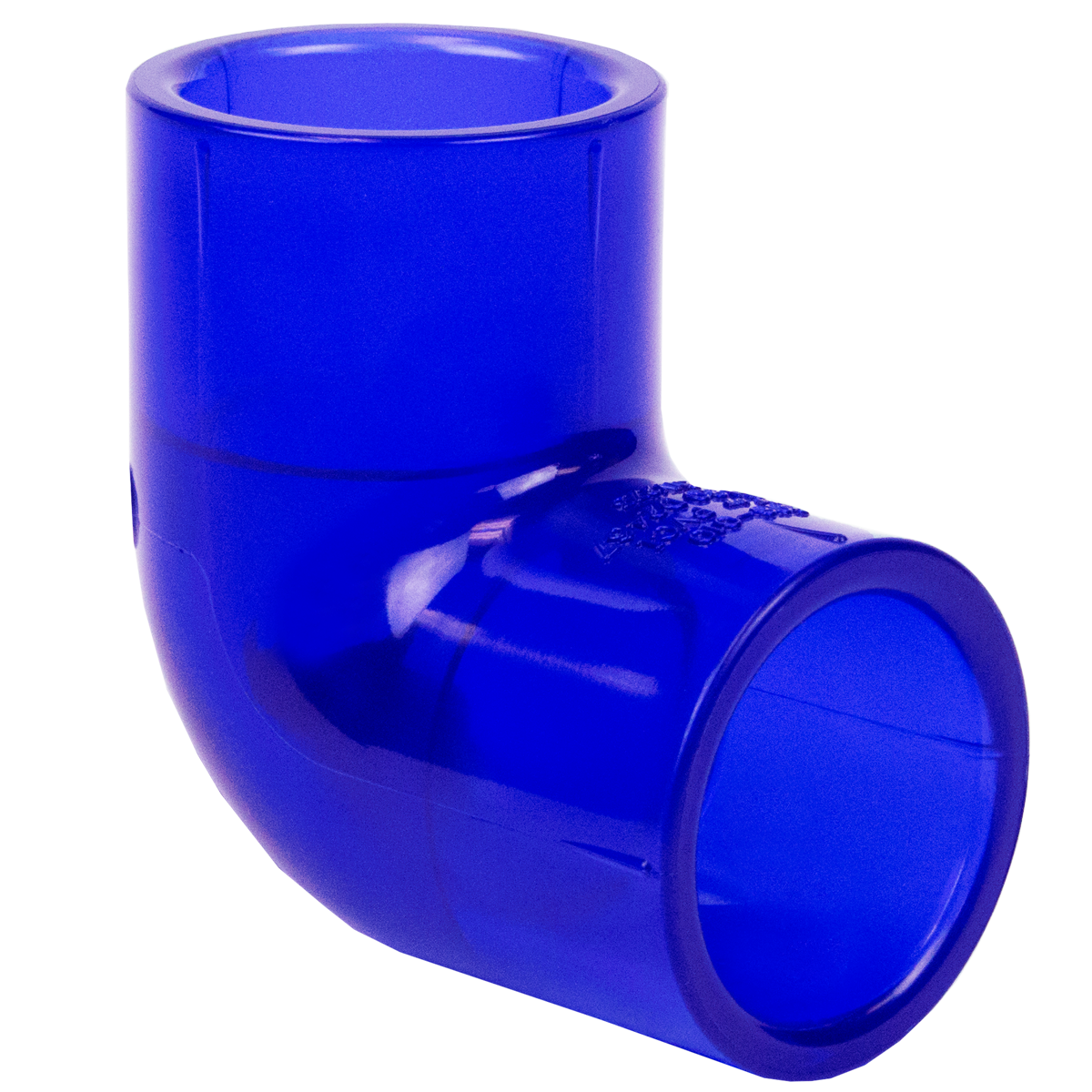 SPEARS VALVES 806-005BL Low Extractable Elbow, 90 Deg., Socket, Schedule 80, 1/2 Size, PVC, Blue | BU7AEK