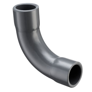 SPEARS VALVES 806-080LSF Long Sweep Elbow, 90 Deg., Socket, Schedule 80, 8 Size, PVC | BU6ZYH