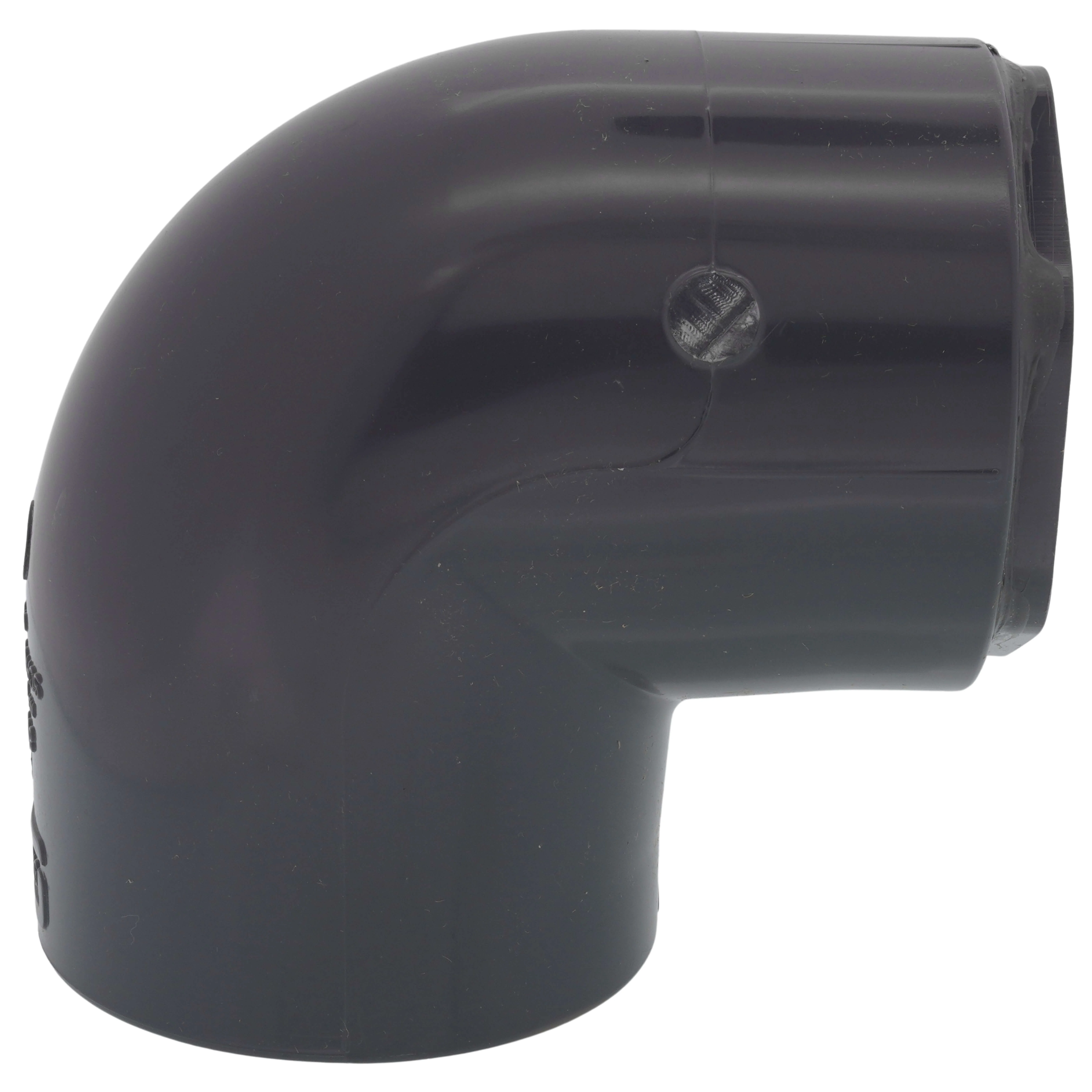 SPEARS VALVES 806-338 Elbow, 90 Deg., Socket, Schedule 80, 3 x 2 Size, PVC | BU7AHA