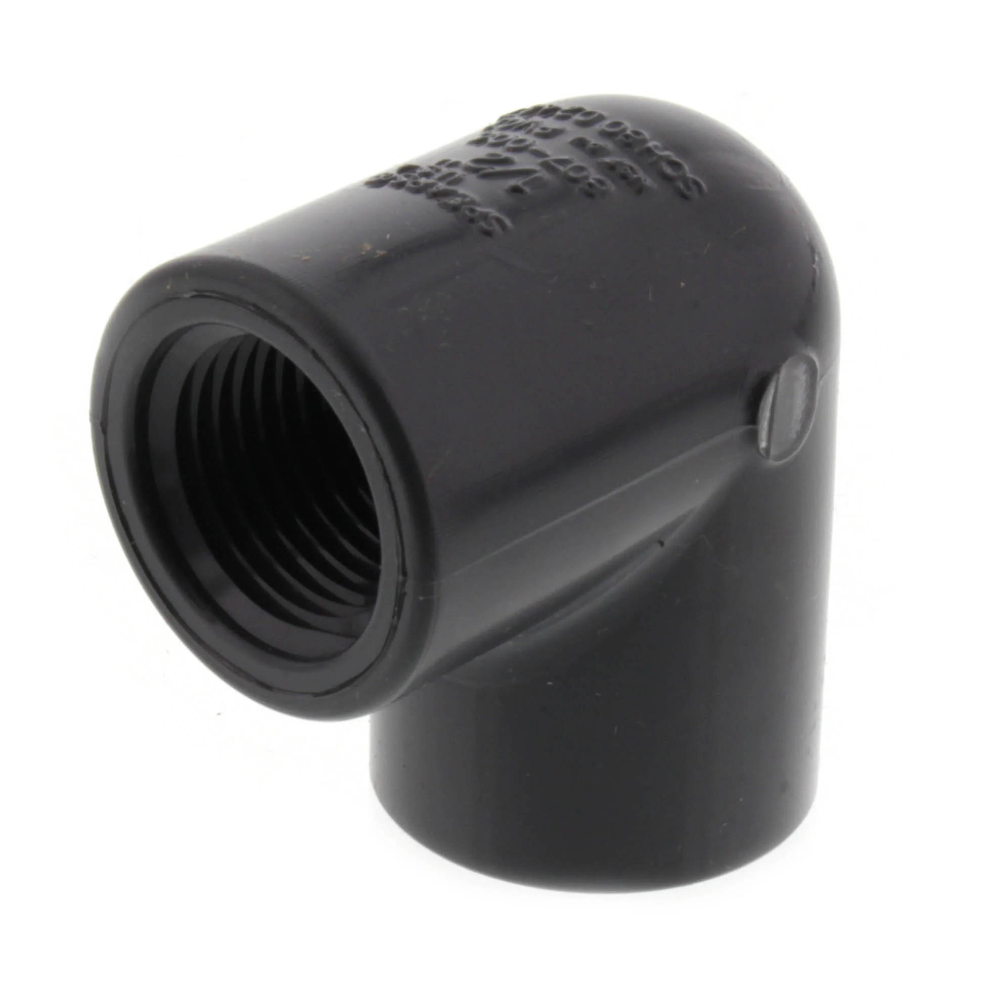 SPEARS VALVES 807-002 Elbow, 90 Deg., Socket x FPT, Schedule 80, 1/4 Size, PVC | BU7AHL