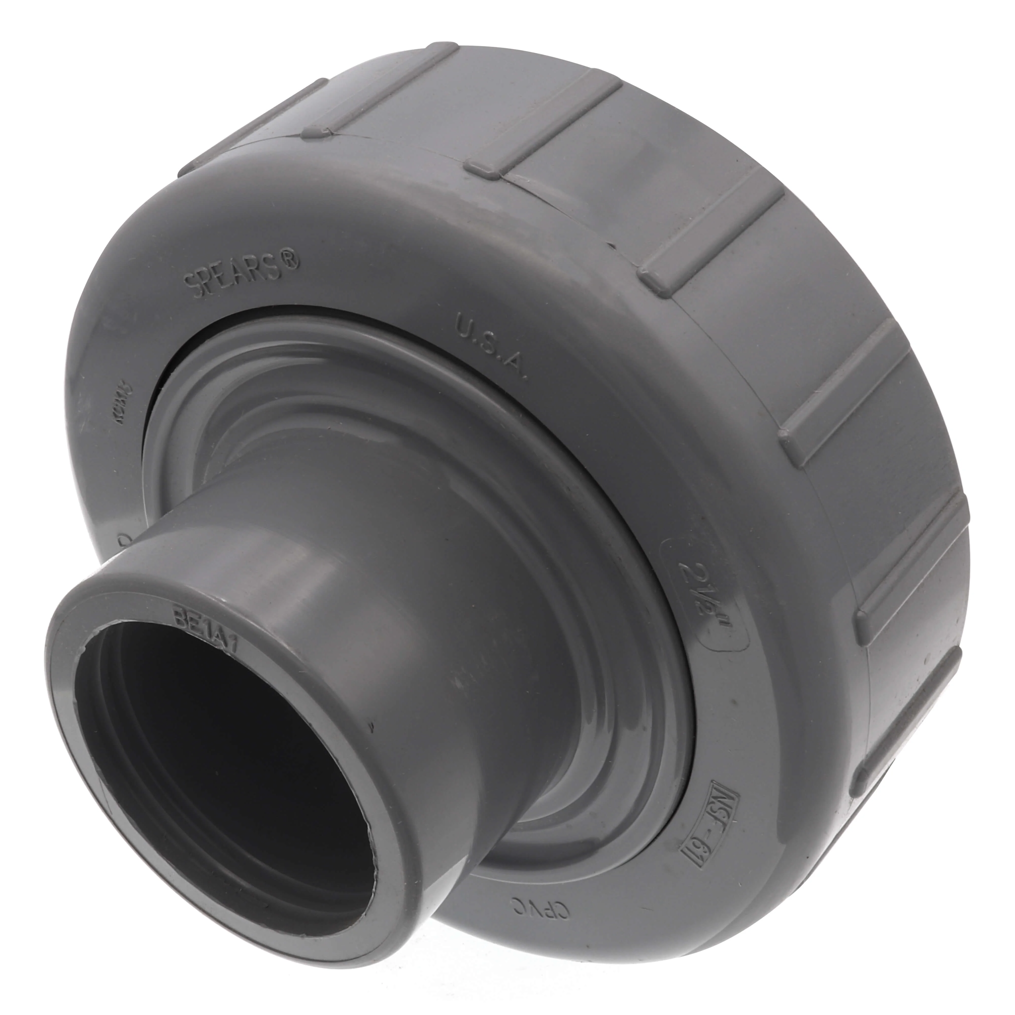SPEARS VALVES 8096-025C Union, Socket x Spigot, EPDM, 2-1/2 Size, CPVC | BU7ALA