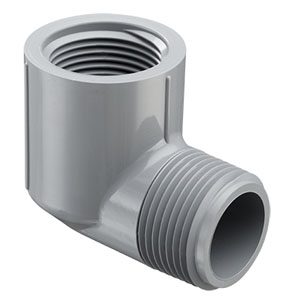 SPEARS VALVES 812-002C Street Elbow, 90 Deg., MPT x FPT, Schedule 80, 1/4 Size, CPVC | BU7ARA