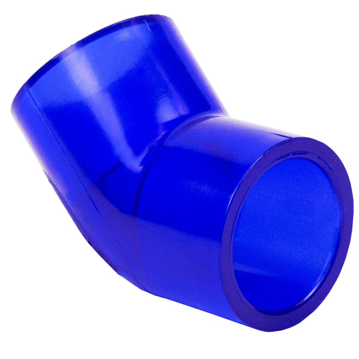 SPEARS VALVES 817-040BL Low Extractable Elbow, 45 Deg., Socket, Schedule 80, 4 Size, PVC, Blue | BU7BEZ