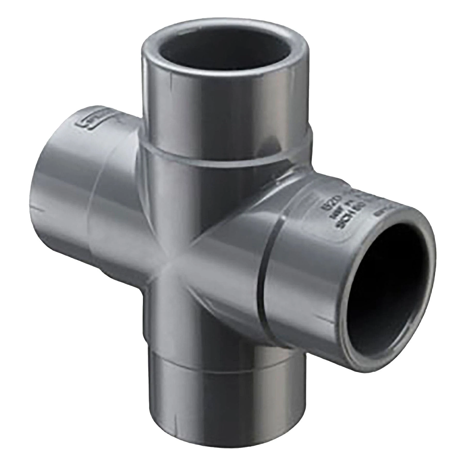 SPEARS VALVES 820-040 Cross Socket, Schedule 80, 4 Size, PVC | BU7KCP