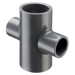 SPEARS VALVES 820-754F Reducer Cross, Socket, Schedule 80, Fabricated, 16 x 4 Size, PVC | BU7BZR
