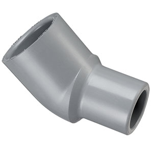 SPEARS VALVES 827-012C Street Elbow, 45 Deg., Spigot x Socket, Schedule 80, 1-1/4 Size, CPVC | BU7CFZ