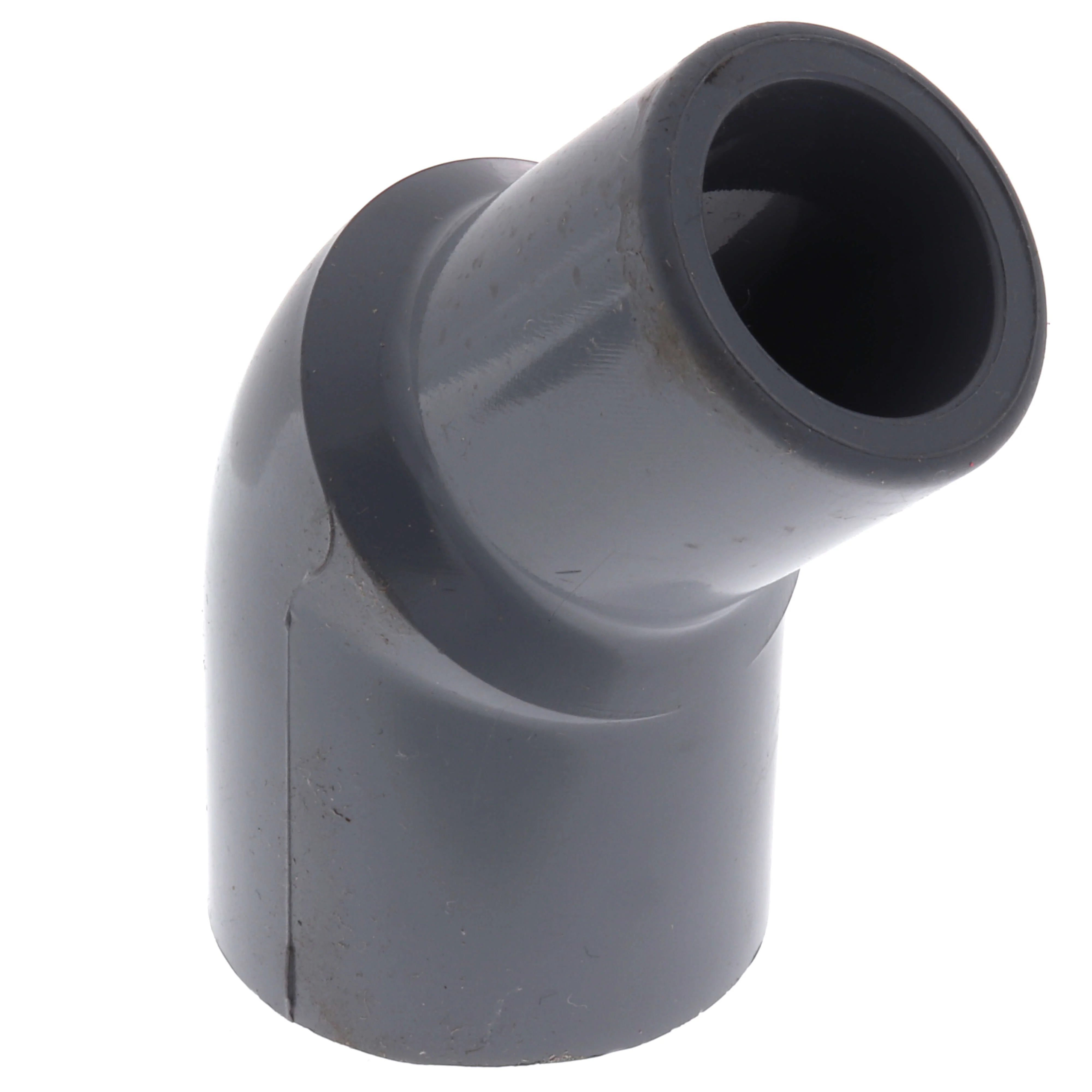 SPEARS VALVES 827-080 Street Elbow, 45 Deg., Spigot x Socket, Schedule 80, 8 Size, PVC | BU7CGF