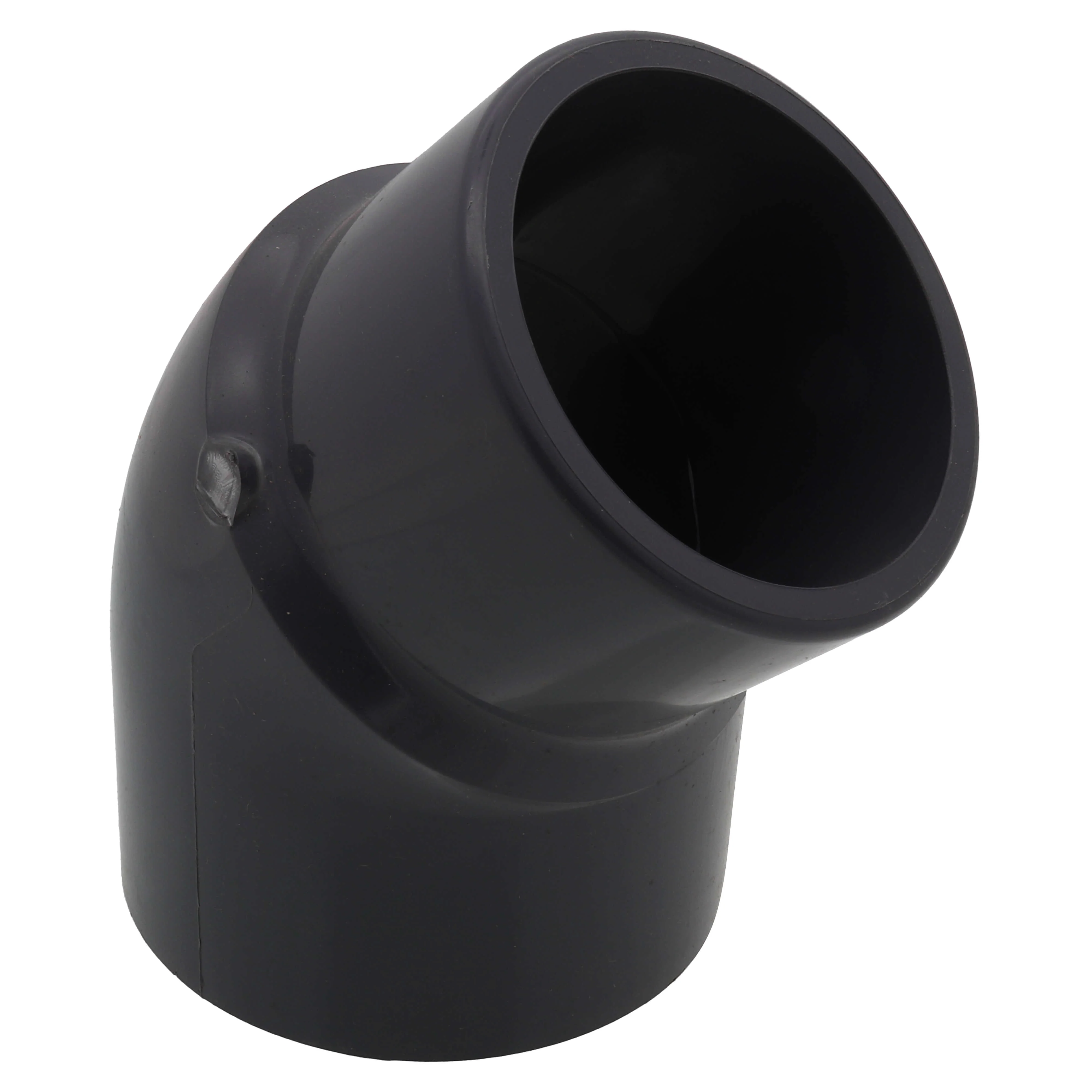 SPEARS VALVES 827-040 Street Elbow, 45 Deg., Spigot x Socket, Schedule 80, 4 Size, PVC | BU7KZM
