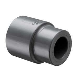 SPEARS VALVES 829-784F Reducer Coupling, Eccentric, Socket, Schedule 80, Fabricated, 18 x 4 Inch Size, PVC | BU7CXL