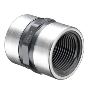 SPEARS VALVES 830-010SRBC Special Reinforced Coupling, FPT, Schedule 80, 1 Inch Size, PVC | BU7CWD