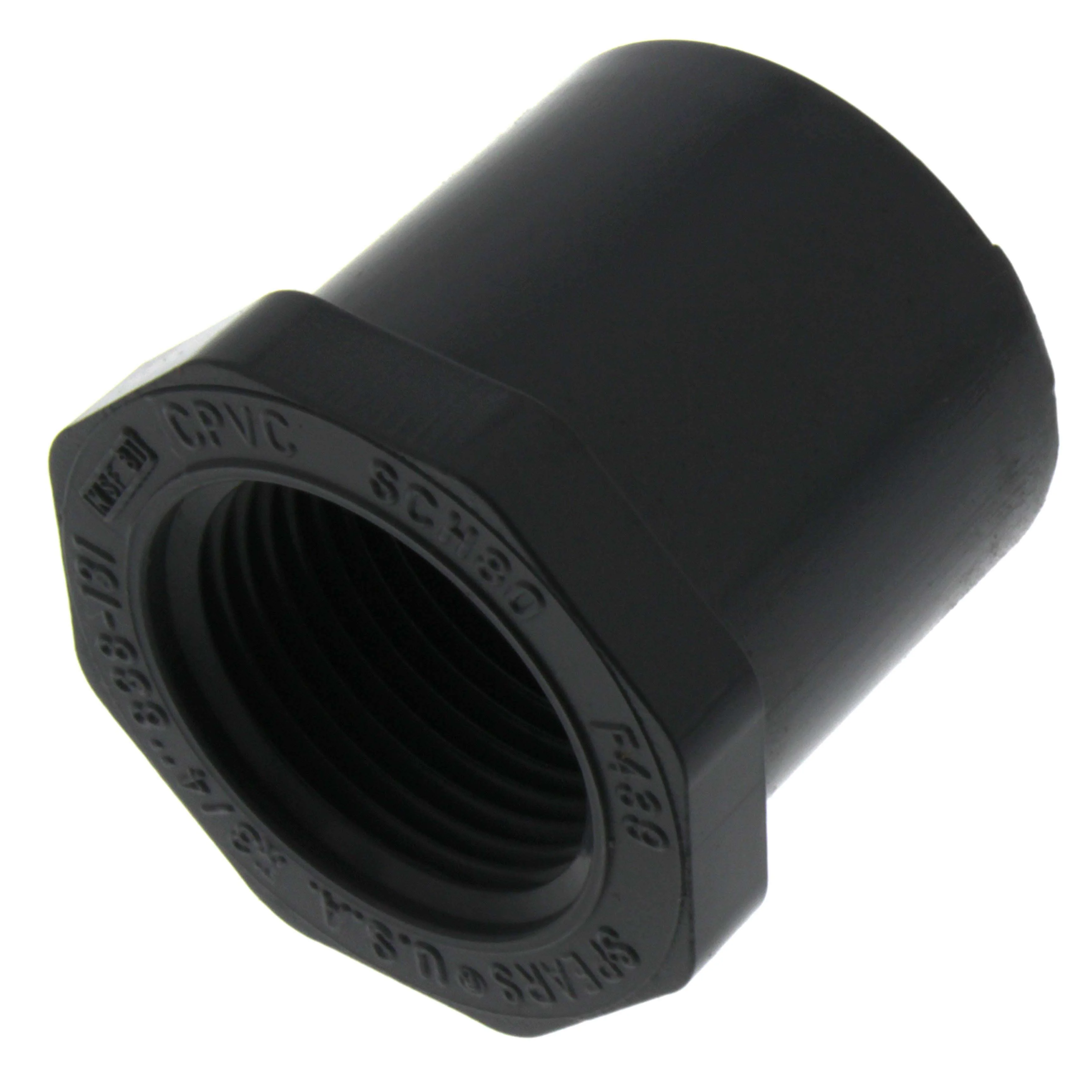 SPEARS VALVES 838-131C Reducer Bushing, Spigot x FPT, Schedule 80, 1 x 3/4 Size, CPVC | BU7KGZ