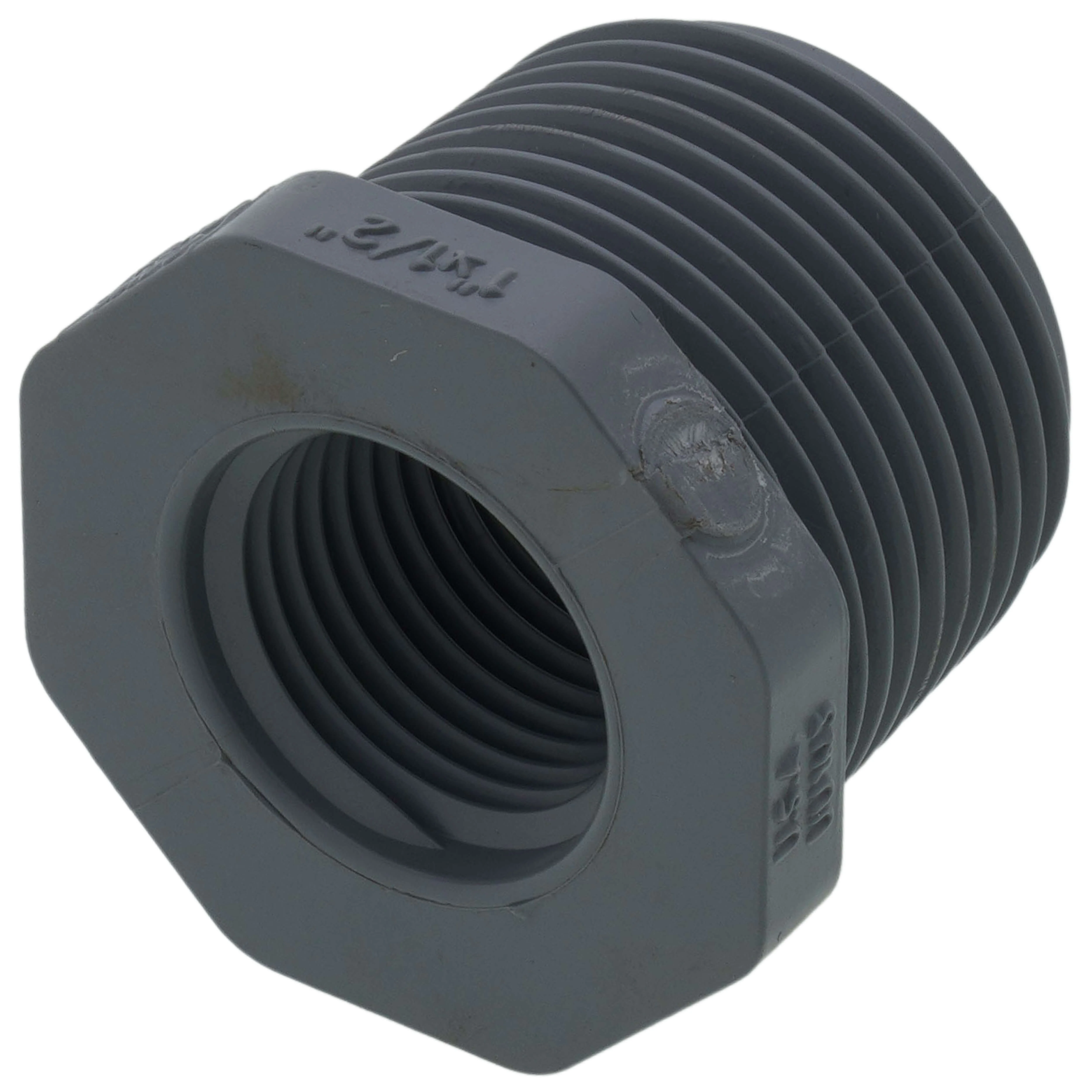 SPEARS VALVES 839-130C Reducer Bushing, MPT x FPT Schedule 80, 1 x 1/2 Size, CPVC | BU6BWE
