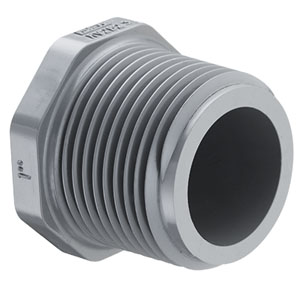 SPEARS VALVES 850-080CF Plug, MPT, Schedule 80, 8 Inch Size, CPVC | BU7EDR
