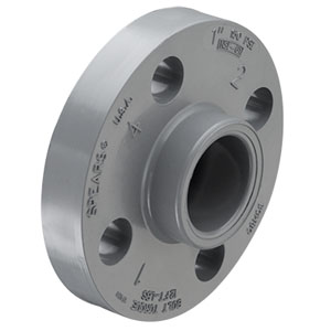 SPEARS VALVES 851-012C Flange, Socket, Class 150, 150 PSI, 1-1/4 Size, CPVC | BU7EDZ