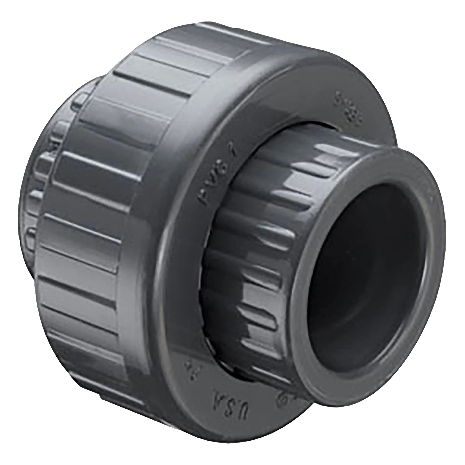 SPEARS VALVES 857-005 Union, Socket x Socket, FKM, 1/2 Size, PVC | BU7KTX