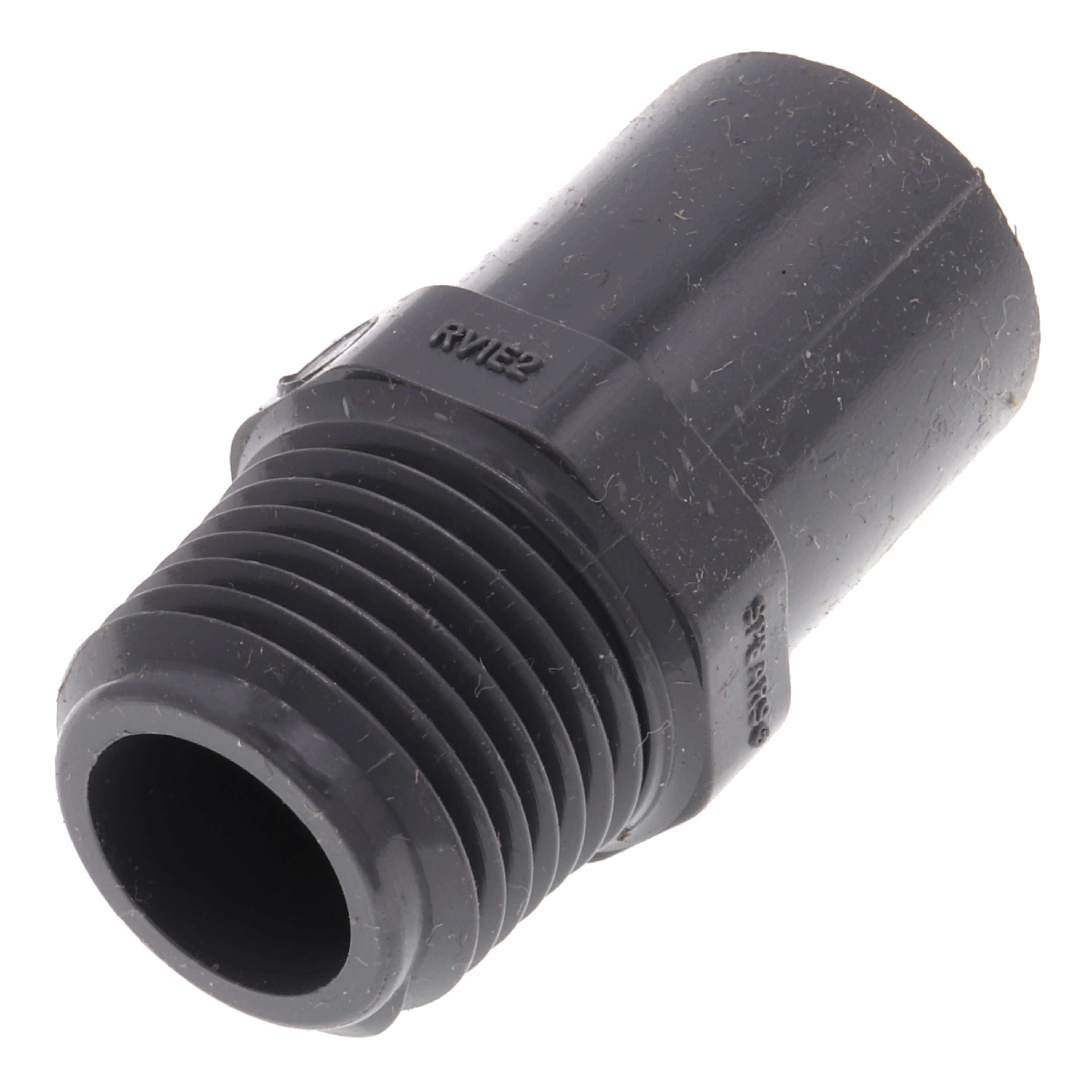 SPEARS VALVES 861-005 Male Adapter, Spigot x MPT, Schedule 80, 1/2 Inch Size, PVC | BU7NKY