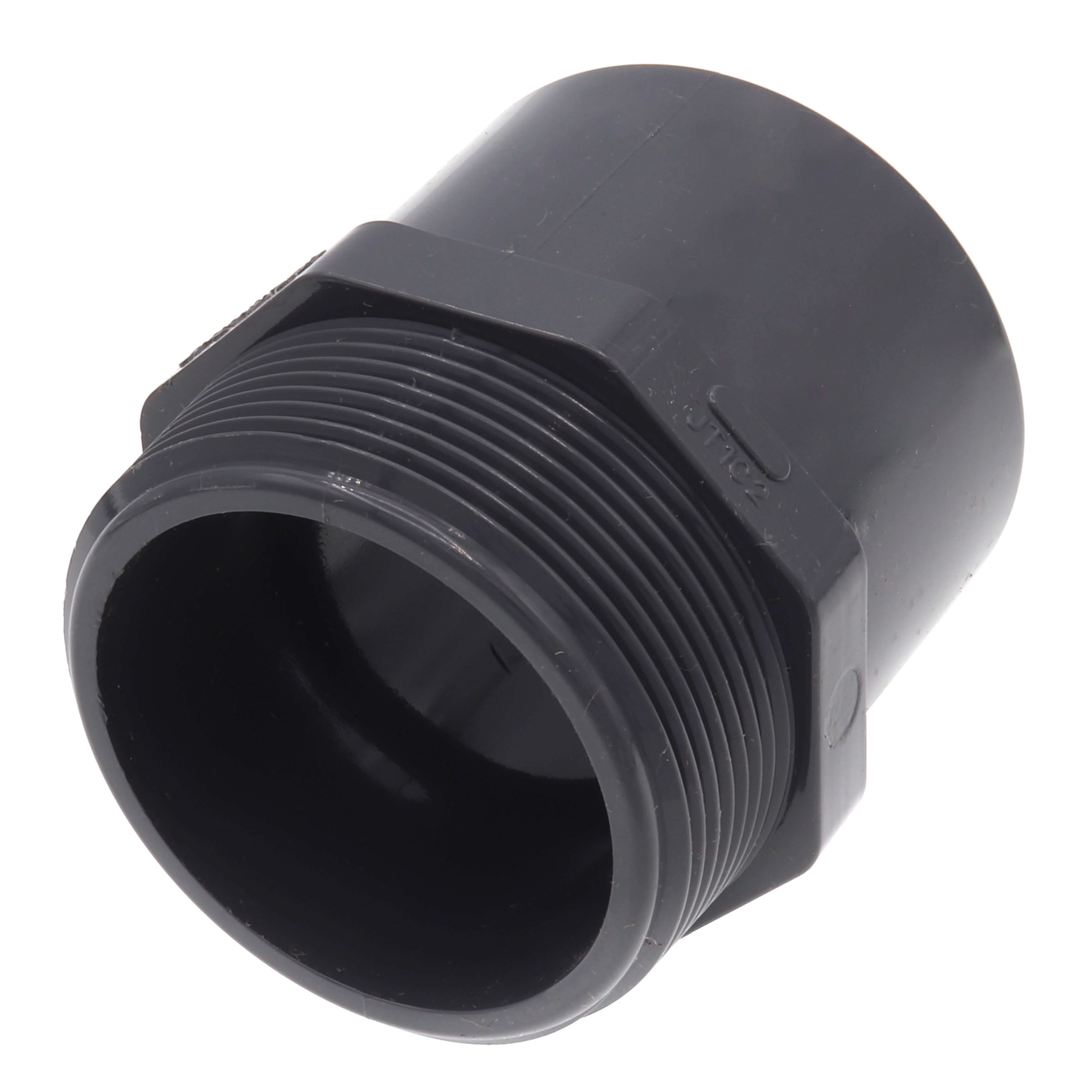 SPEARS VALVES 861-020 Male Adapter, Spigot x MPT, Schedule 80, 2 Inch Size, PVC | BU7KPE