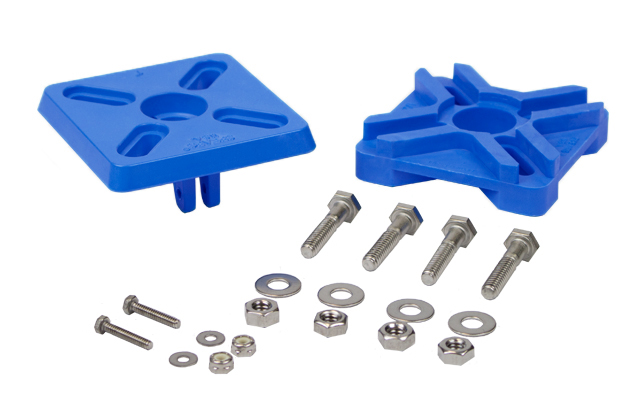 SPEARS VALVES AMB6-005 Actuator Mounting Kit, Compact, 1/2 Size, Polyproplene | BY6AYB