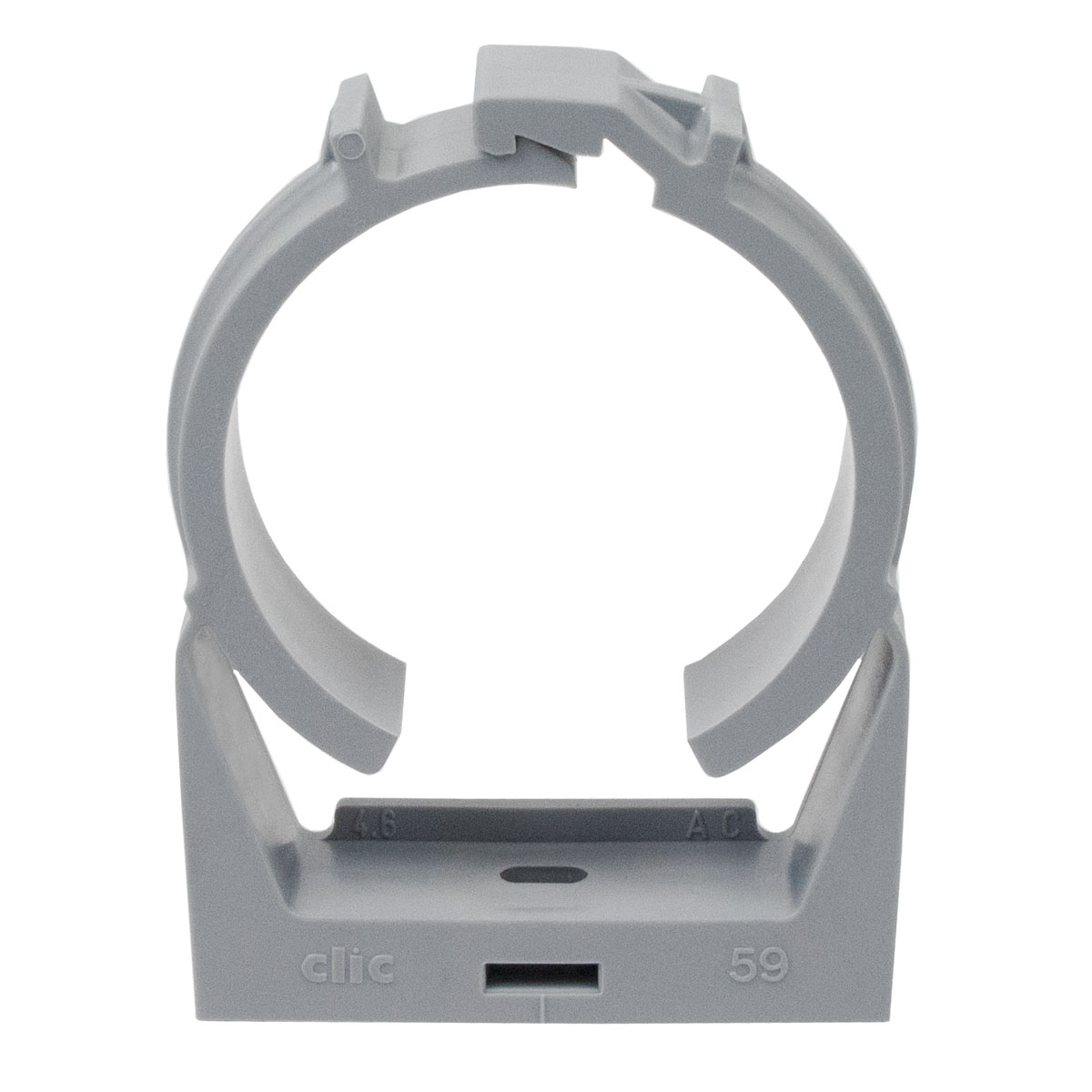 SPEARS VALVES CLIC-005CTS Pipe Clamp Hanger, Gray, 1/2 Size | BU7WJM