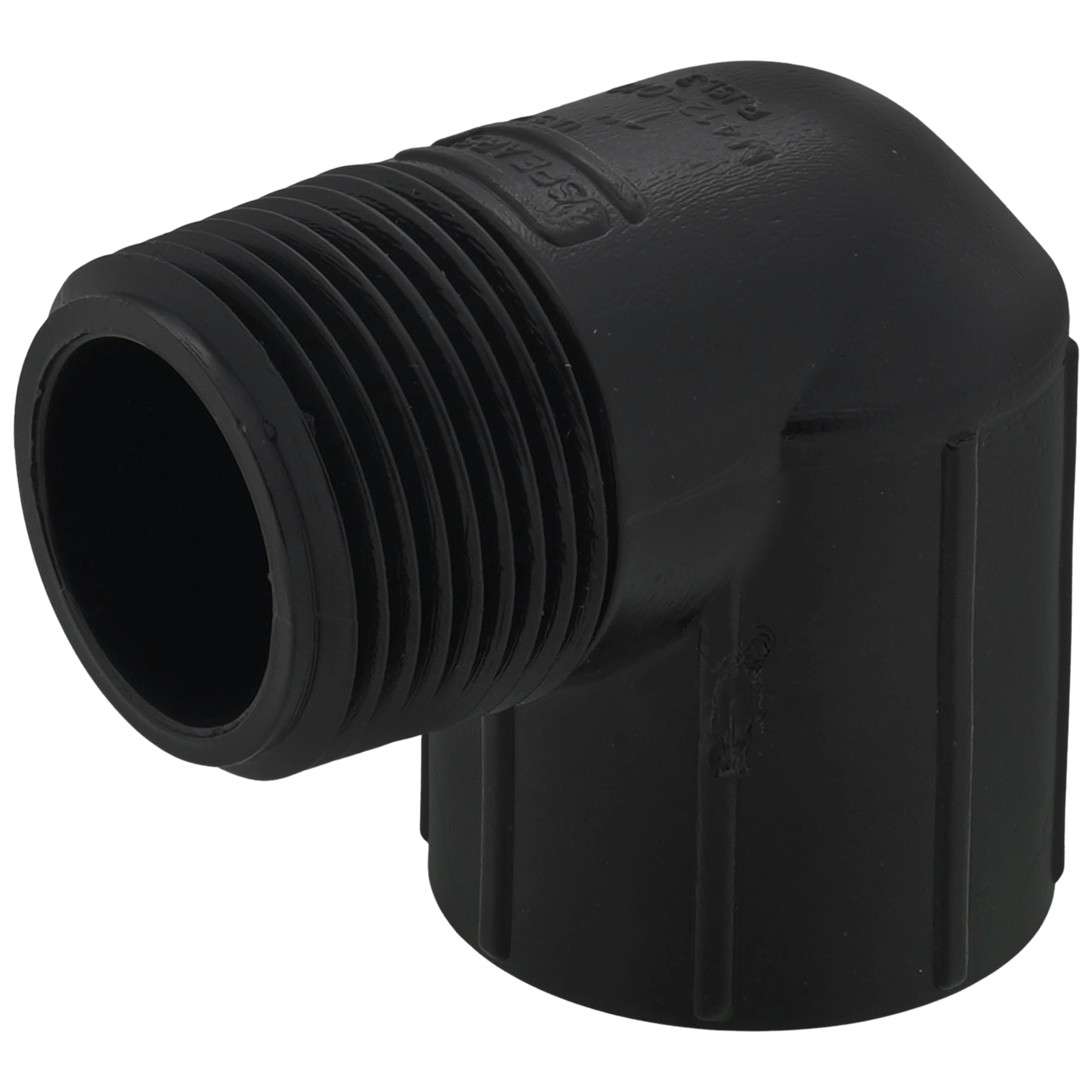 SPEARS VALVES M412-010 Street Elbow, 90 Deg., MPT x FPT, 1 Size, HDPE | BU7YXK