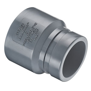 SPEARS VALVES P096-040C Grooved Coupling, Groove x Socket, 4 Size, CPVC | BR7WWT