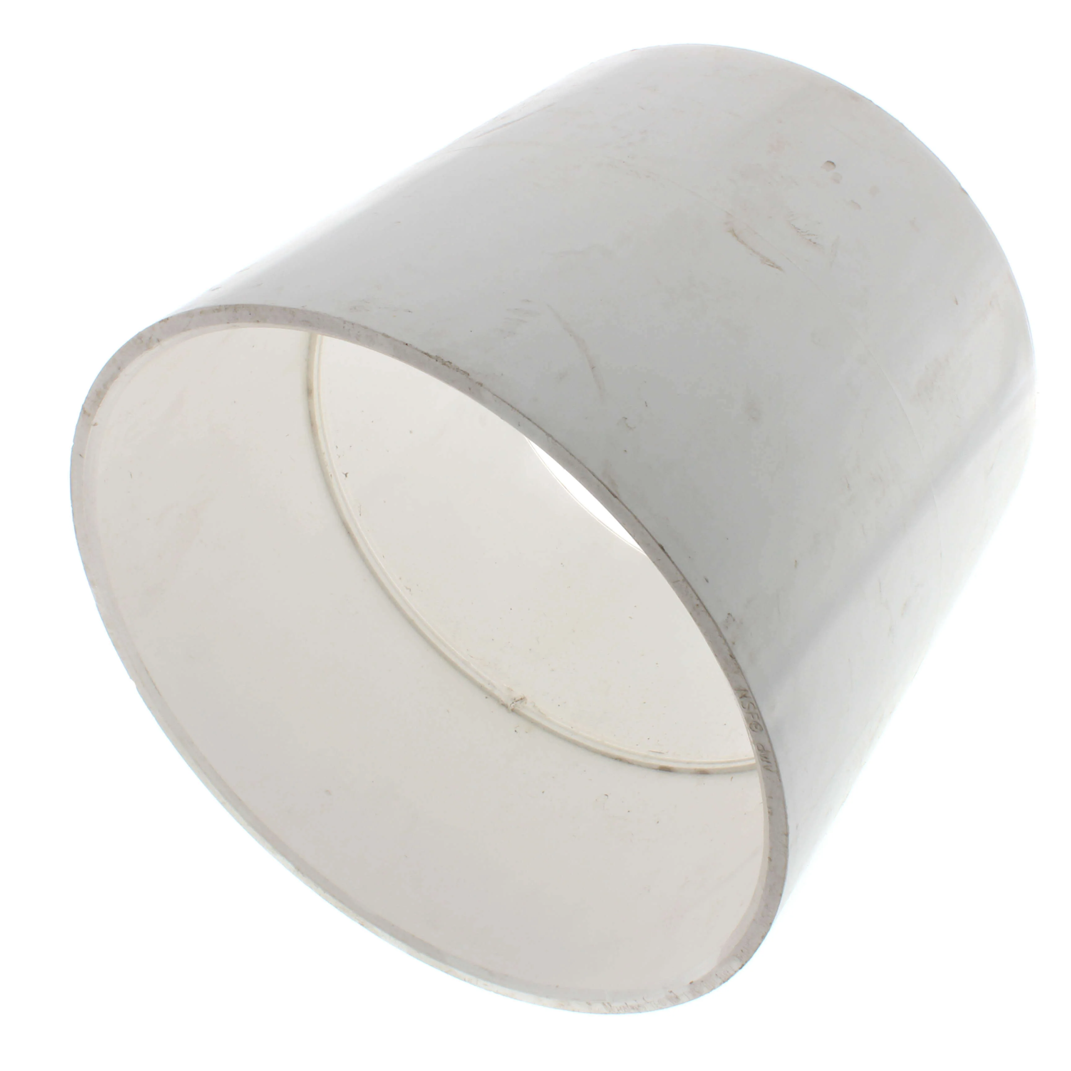 SPEARS VALVES P100-100 Drain Waste Vent Coupling, Hub x Hub, 10 Inch Size, PVC | BU7ZGE