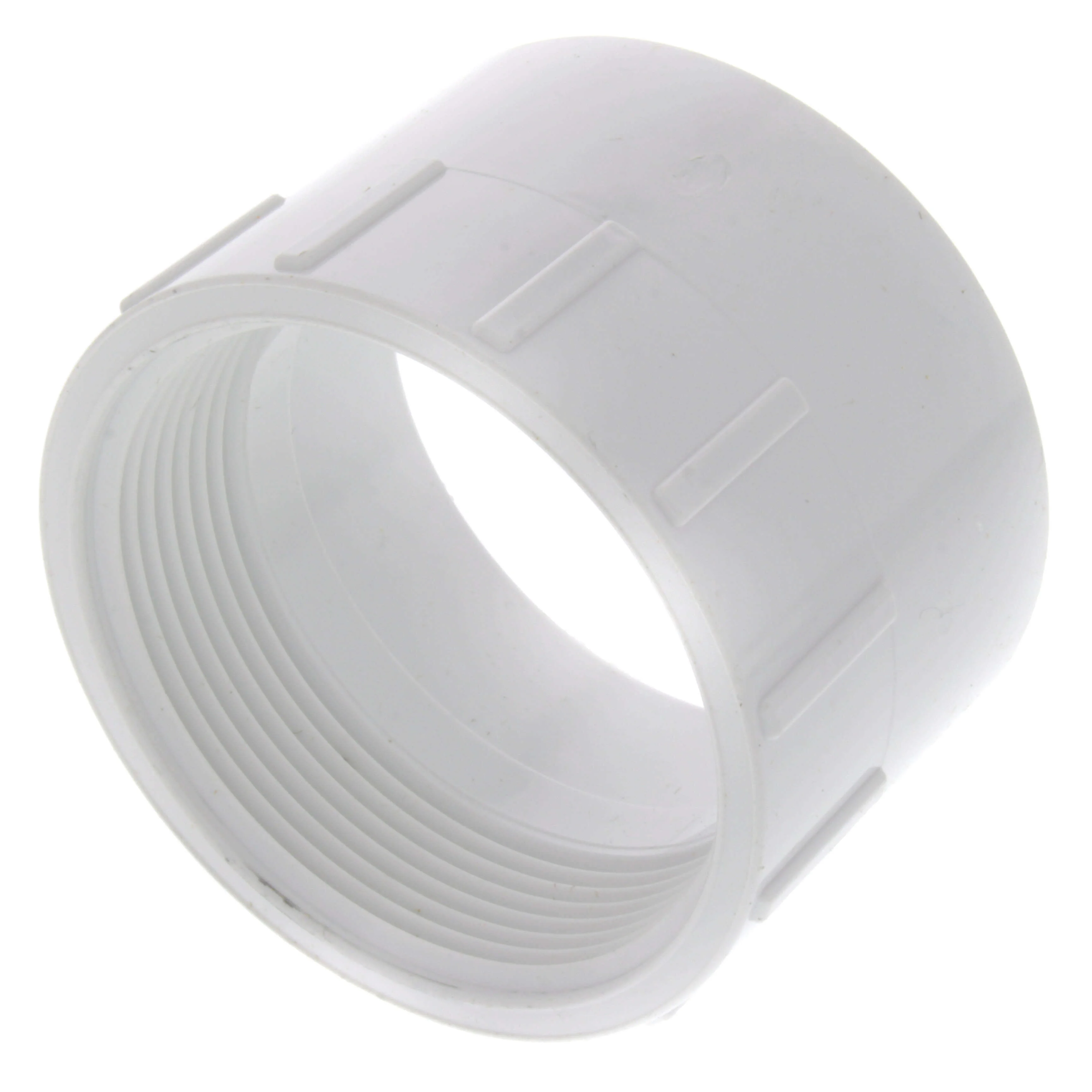 SPEARS VALVES P101-020 Drain Waste Vent Female Adapter, FPT x Hub, 2 Size, PVC | BU7JED