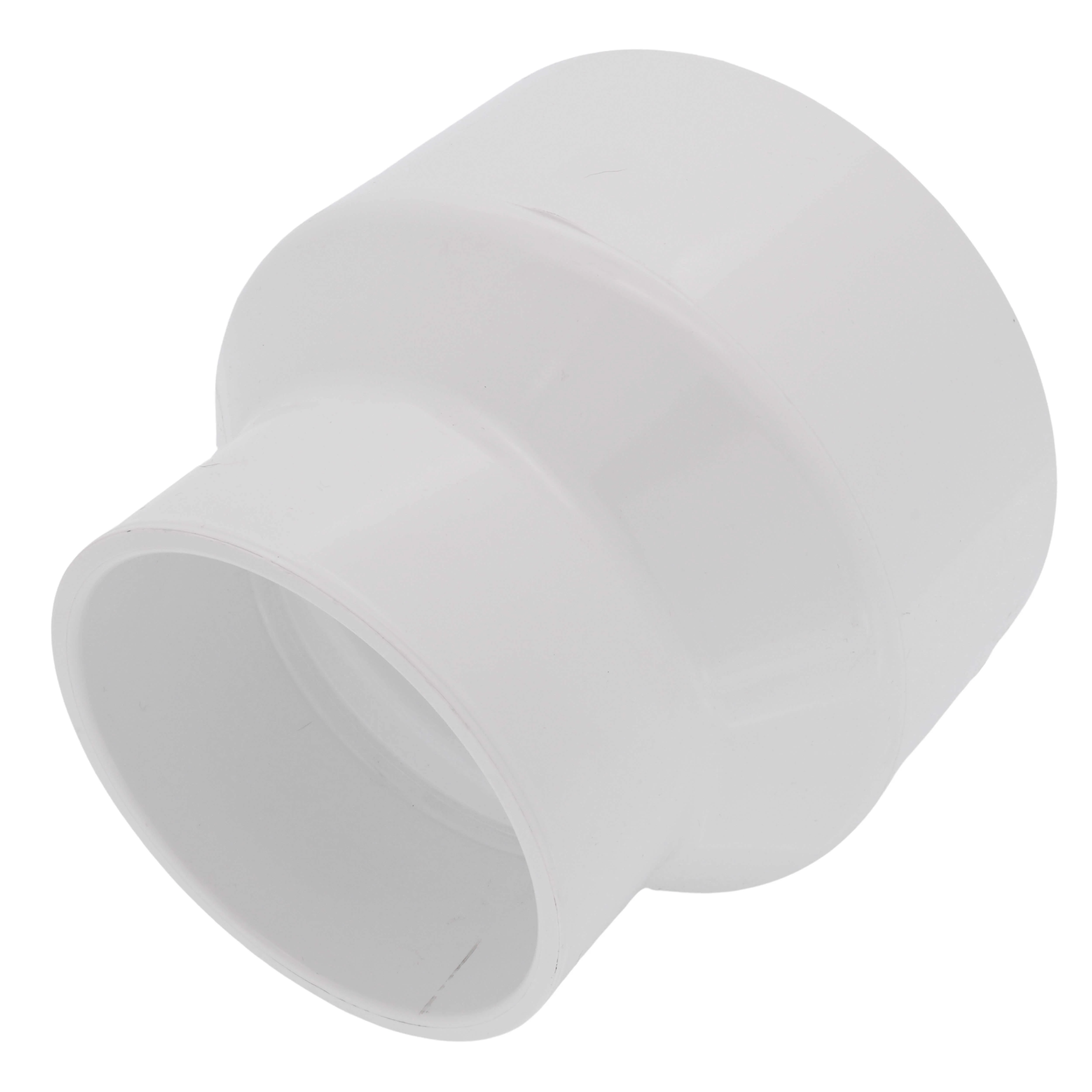 SPEARS VALVES P102-532 Drain Waste Vent Increaser Reducer, Hub x Hub, 6 x 4 Size, PVC | BU7KYT