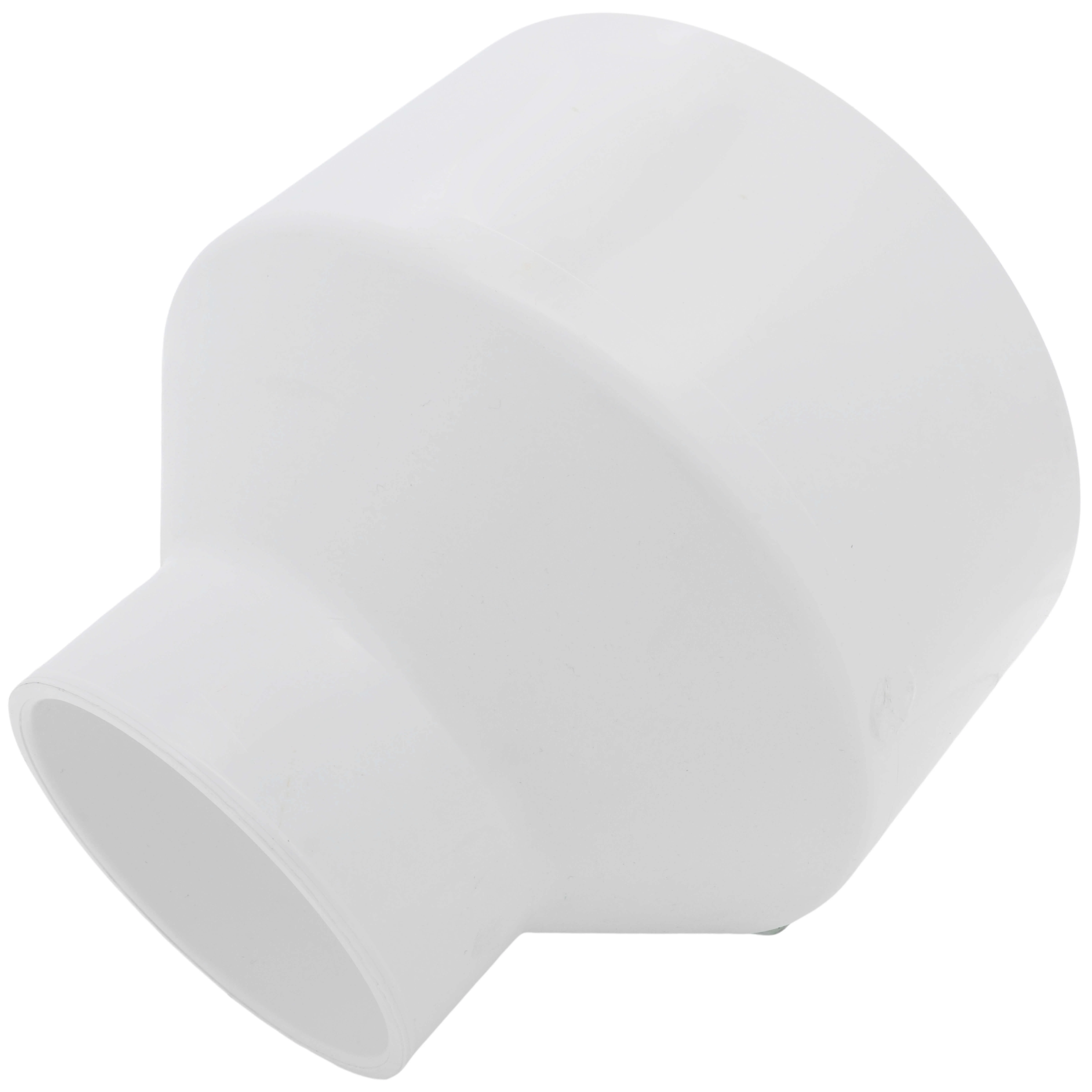 SPEARS VALVES P102-582 Drain Waste Vent Increaser Reducer, Hub x Hub, 8 x 4 Size, PVC | BU7NYH