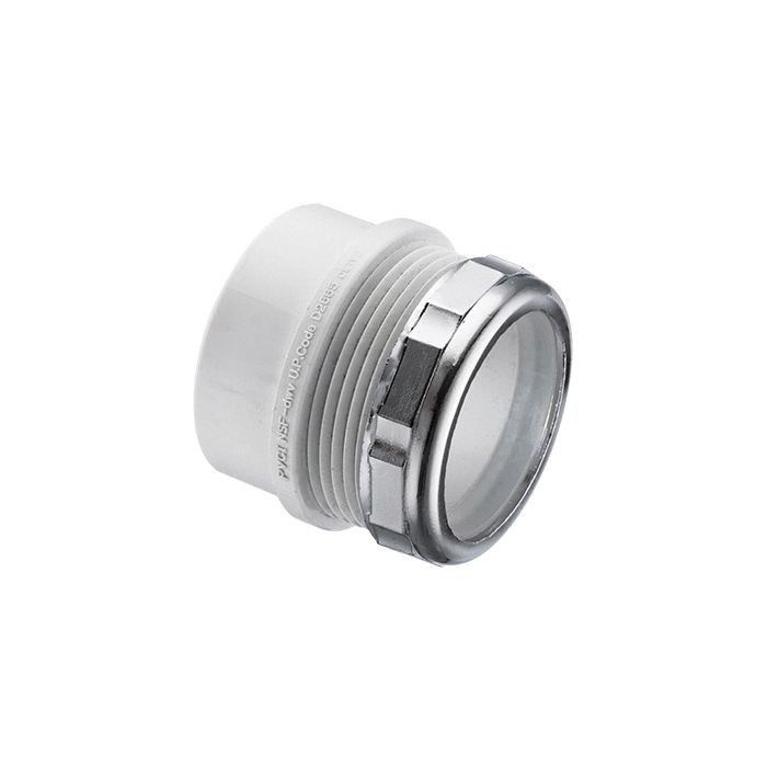 SPEARS VALVES P103P-015C Male Trap Adapter, With Nut, Spigot x Slip, 1-1/2 Size, CPVC | BU7ZNJ