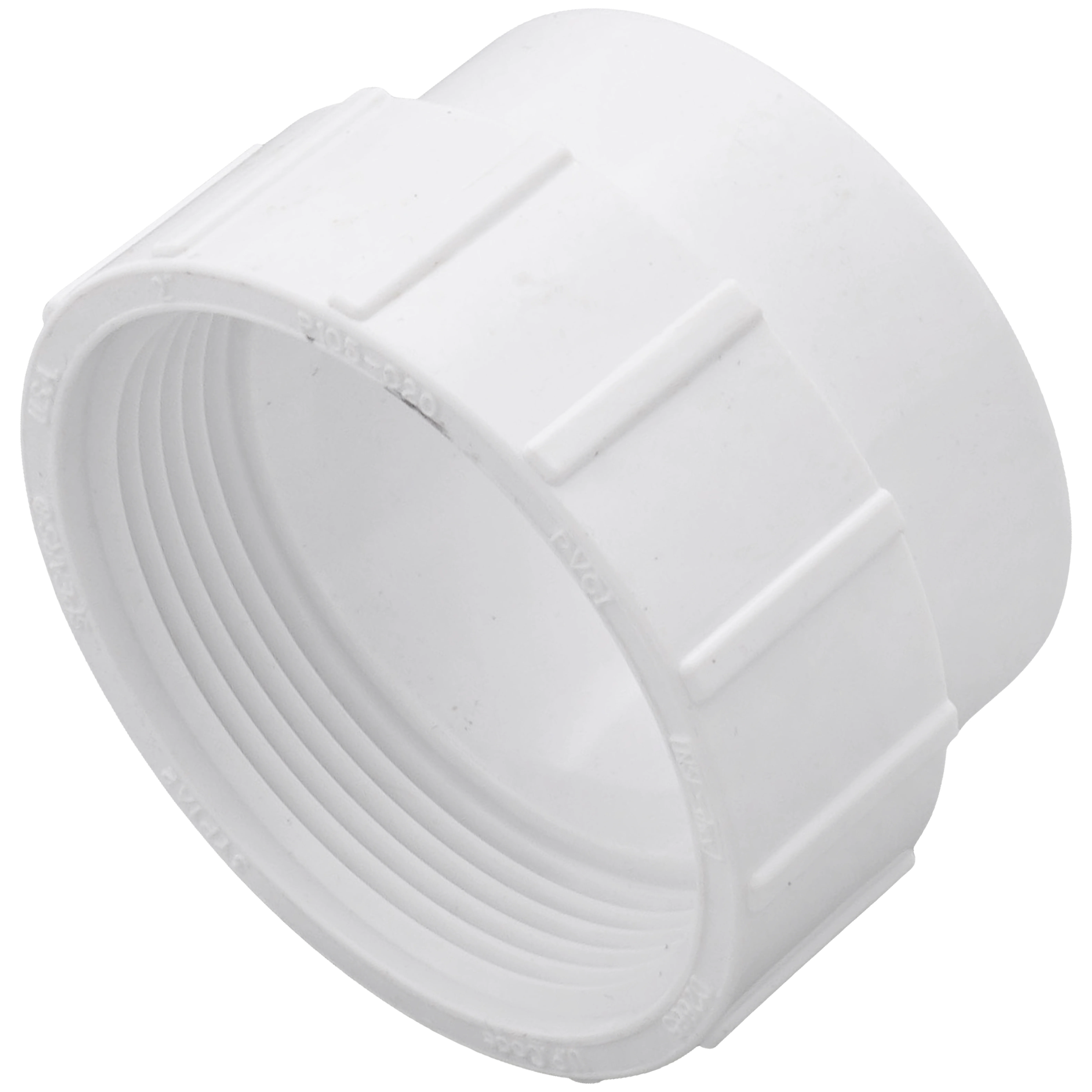 SPEARS VALVES P105-020 Drain Waste Vent Cleanout Adapter, Spigot x FPT, 2 Size, PVC | BU7HWP