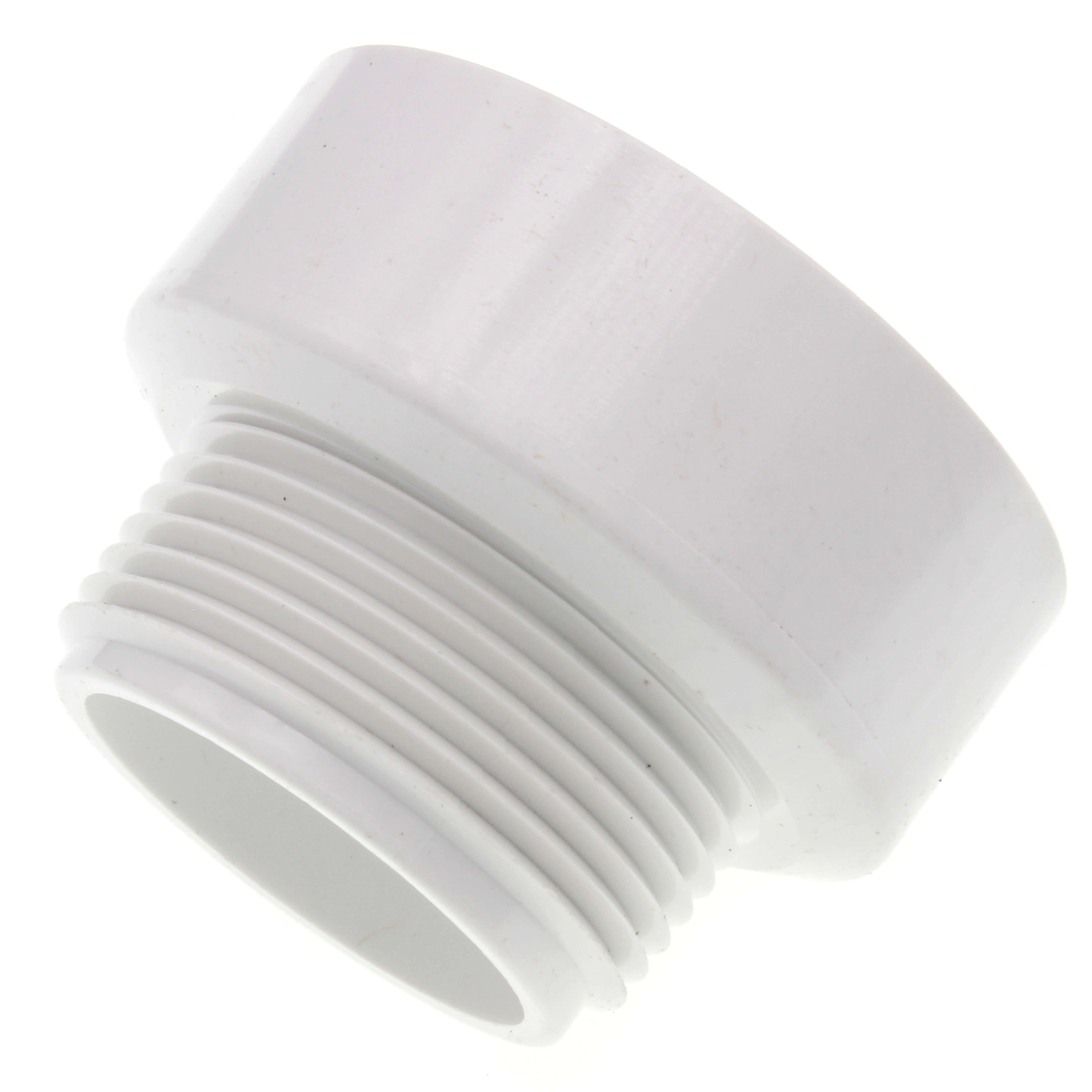 SPEARS VALVES P109-169 Drain Waste Vent Male Adapter, MPT x Hub, 1-1/4 x 1-1/2 Size, PVC | BU7JYK