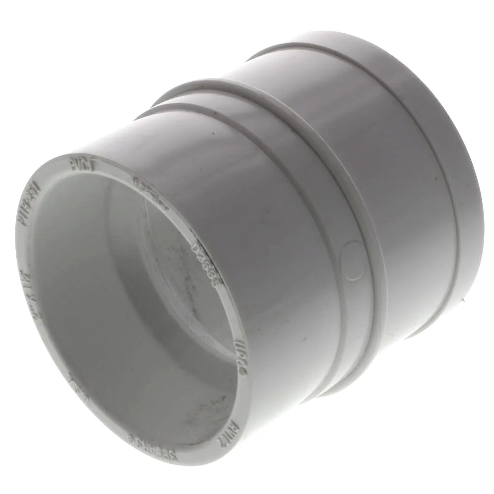 SPEARS VALVES P119-251 Drain Waste Vent No Hub Adapter, Spigot x Hub, 2 x 1-1/2 Size, PVC | BU7ZQR