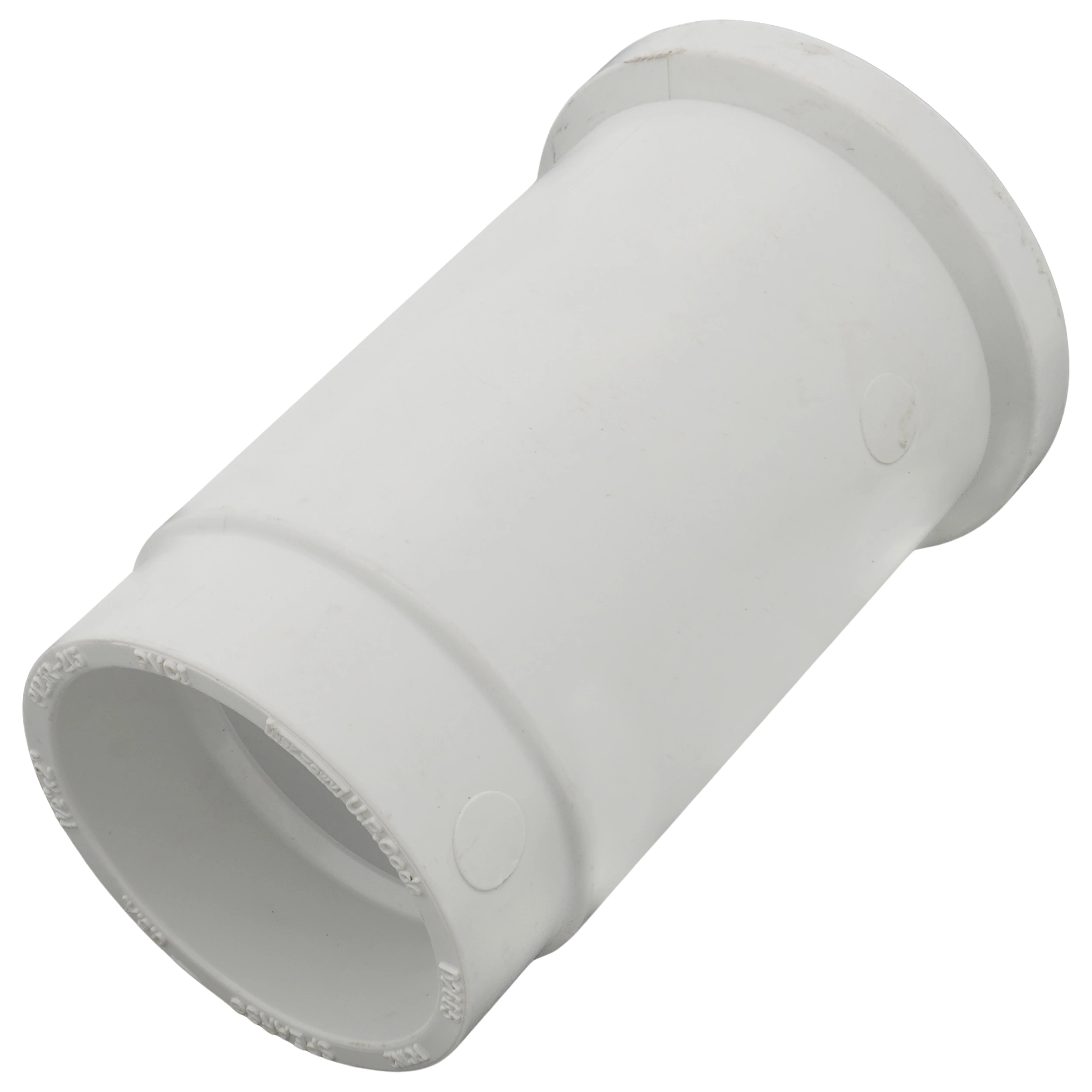 SPEARS VALVES P123R-213 Drain Waste Vent Hub Adapter Increaser, Hub x Slip, 1-1/2 x 2 Size, PVC | BU7MCM