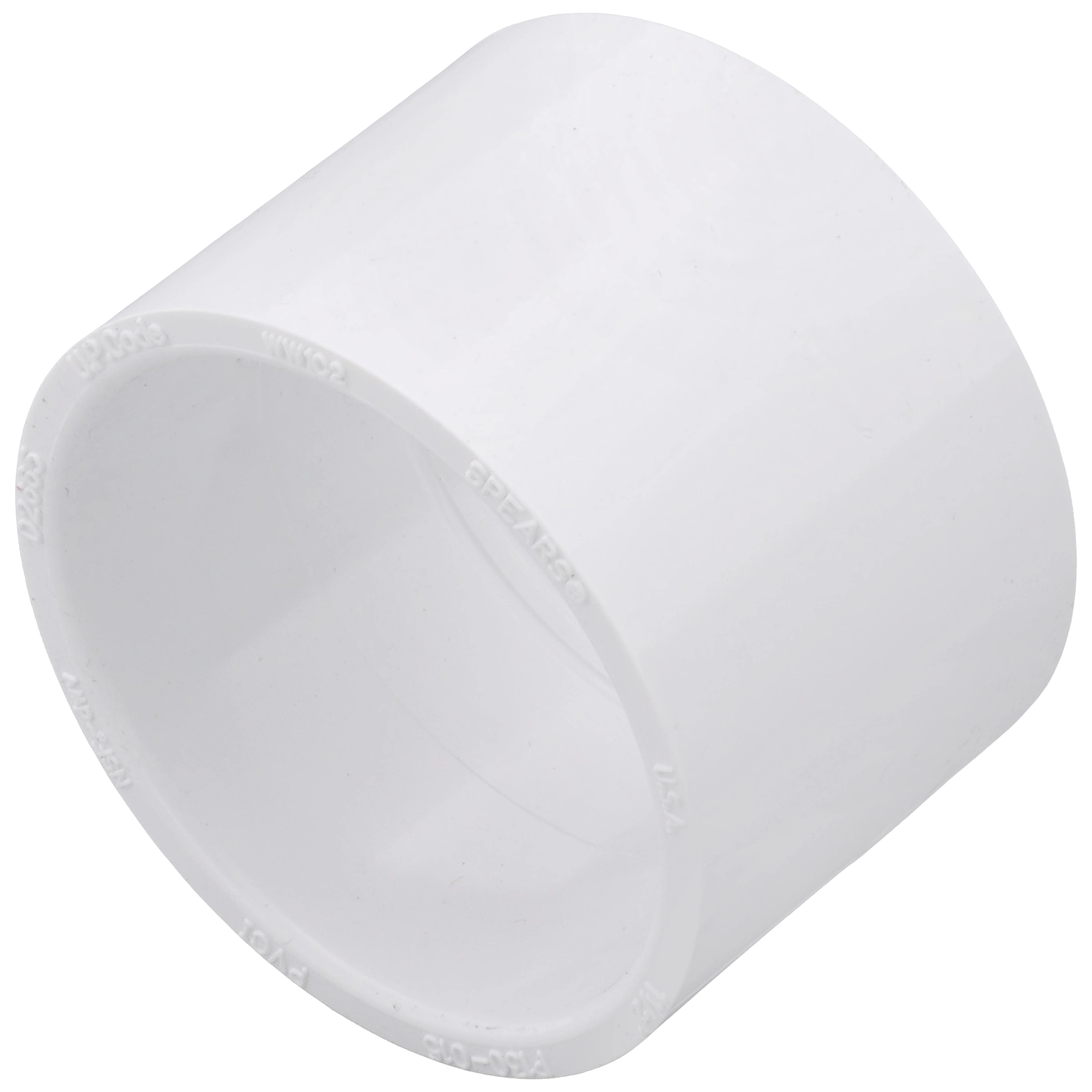 SPEARS VALVES P130-015 Drain Waste Vent Repair Coupling, Hub x Hub, 1-1/2 Size, PVC | BU7JQH